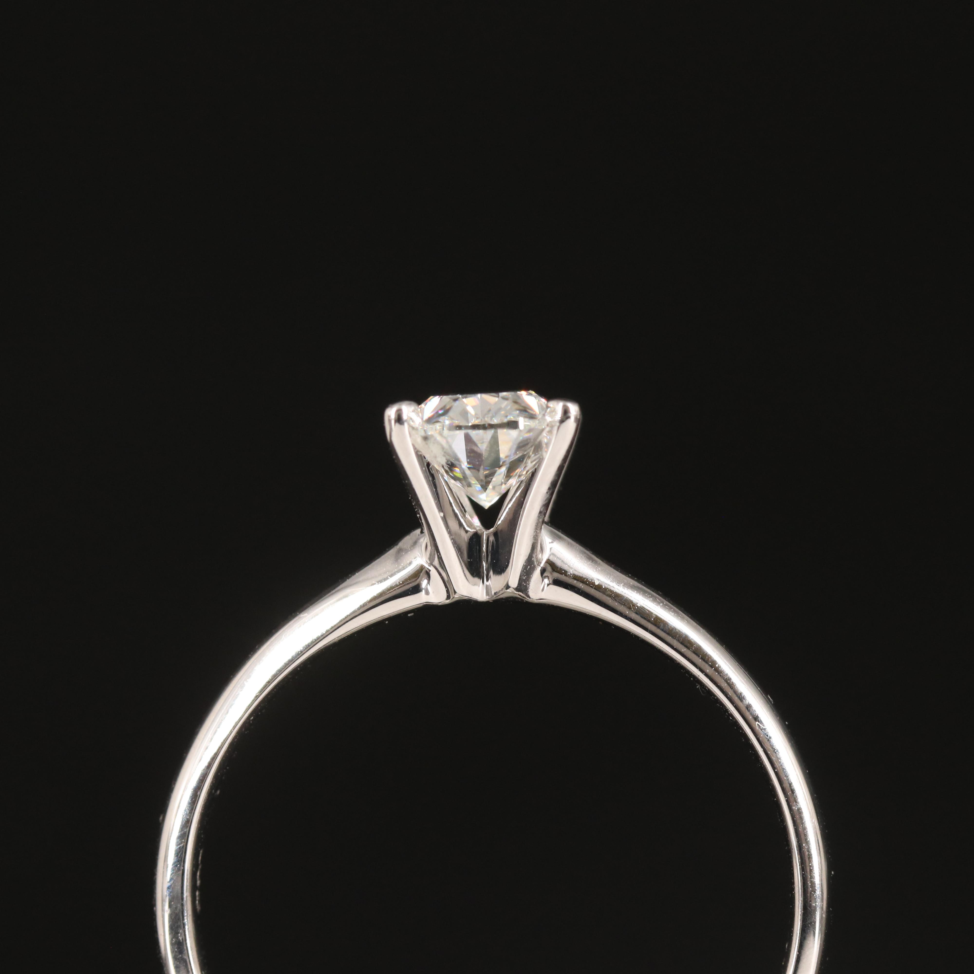 14K 1.01 CT Lab Grown Diamond Solitaire Ring