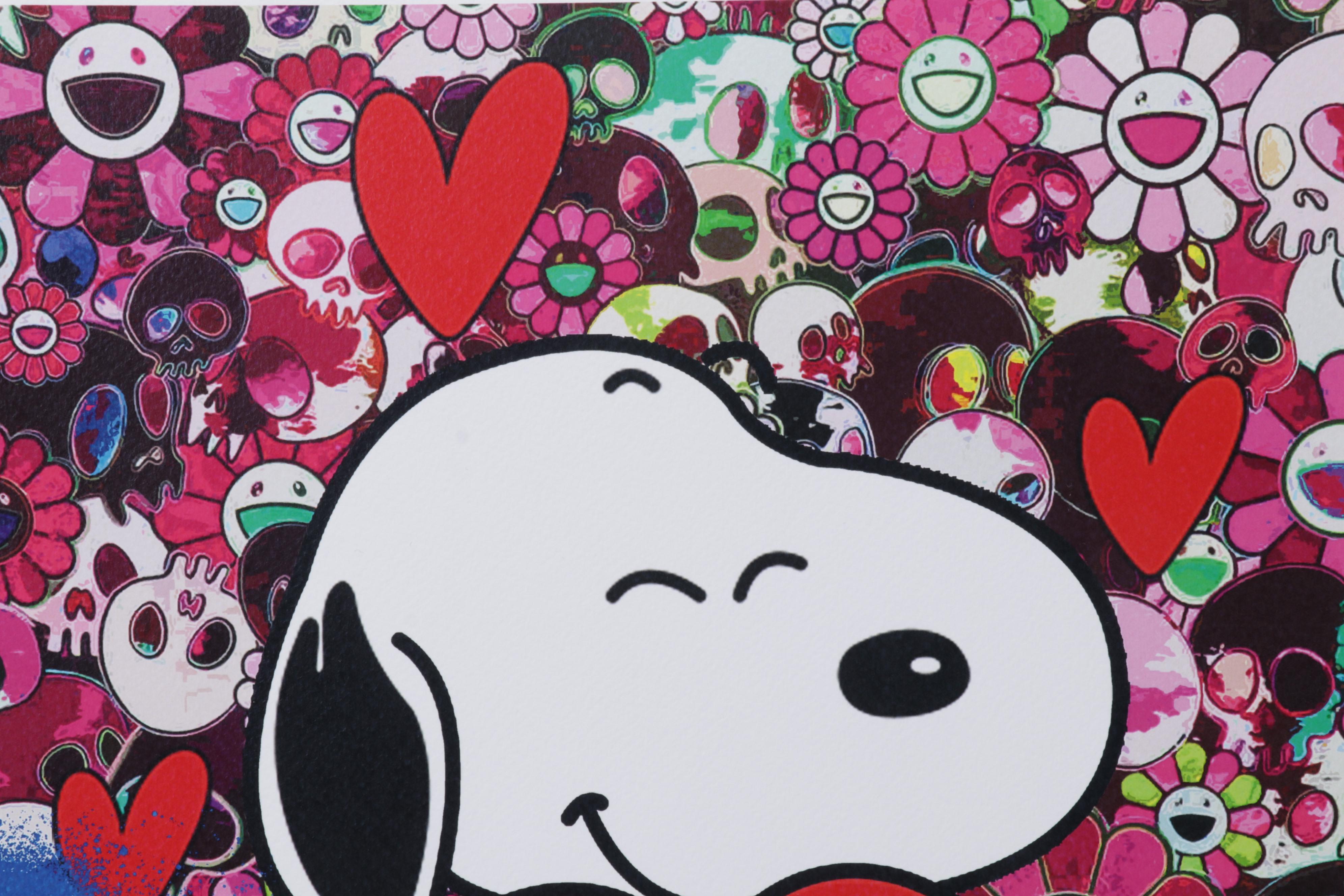 Death NYC Pop Art Graphic Print Featuring Snoopy, 2022