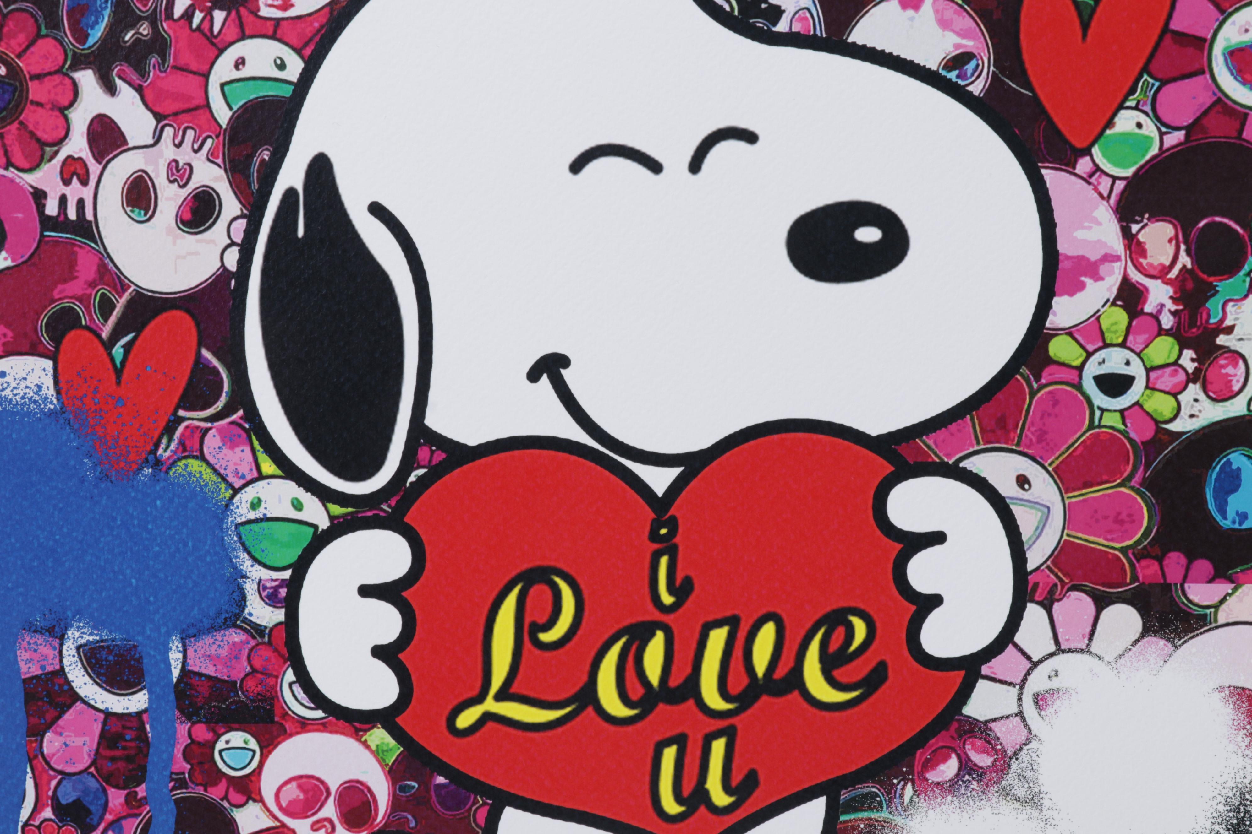 Death NYC Pop Art Graphic Print Featuring Snoopy, 2022