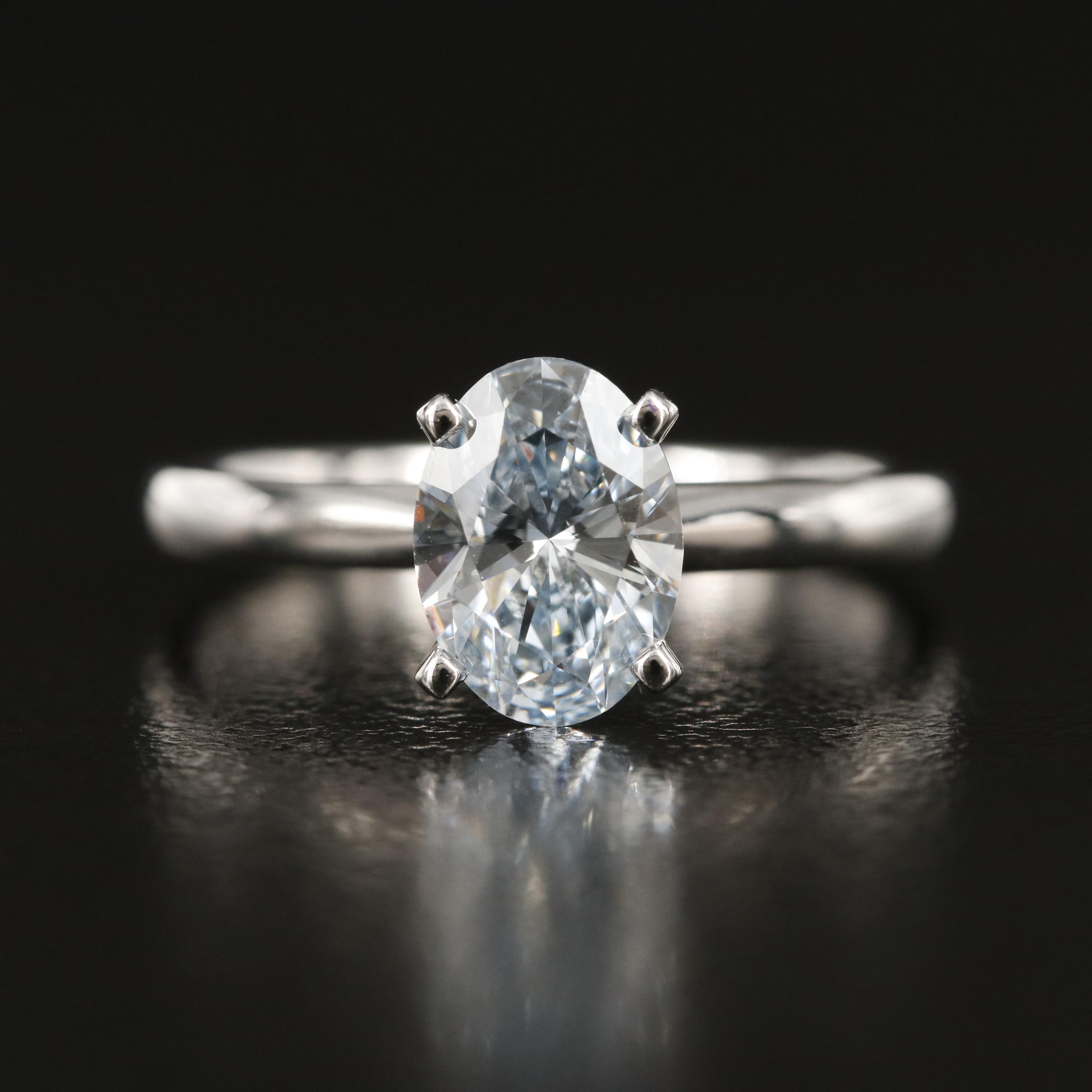 14K 1.27 CT Lab Grown Diamond Ring