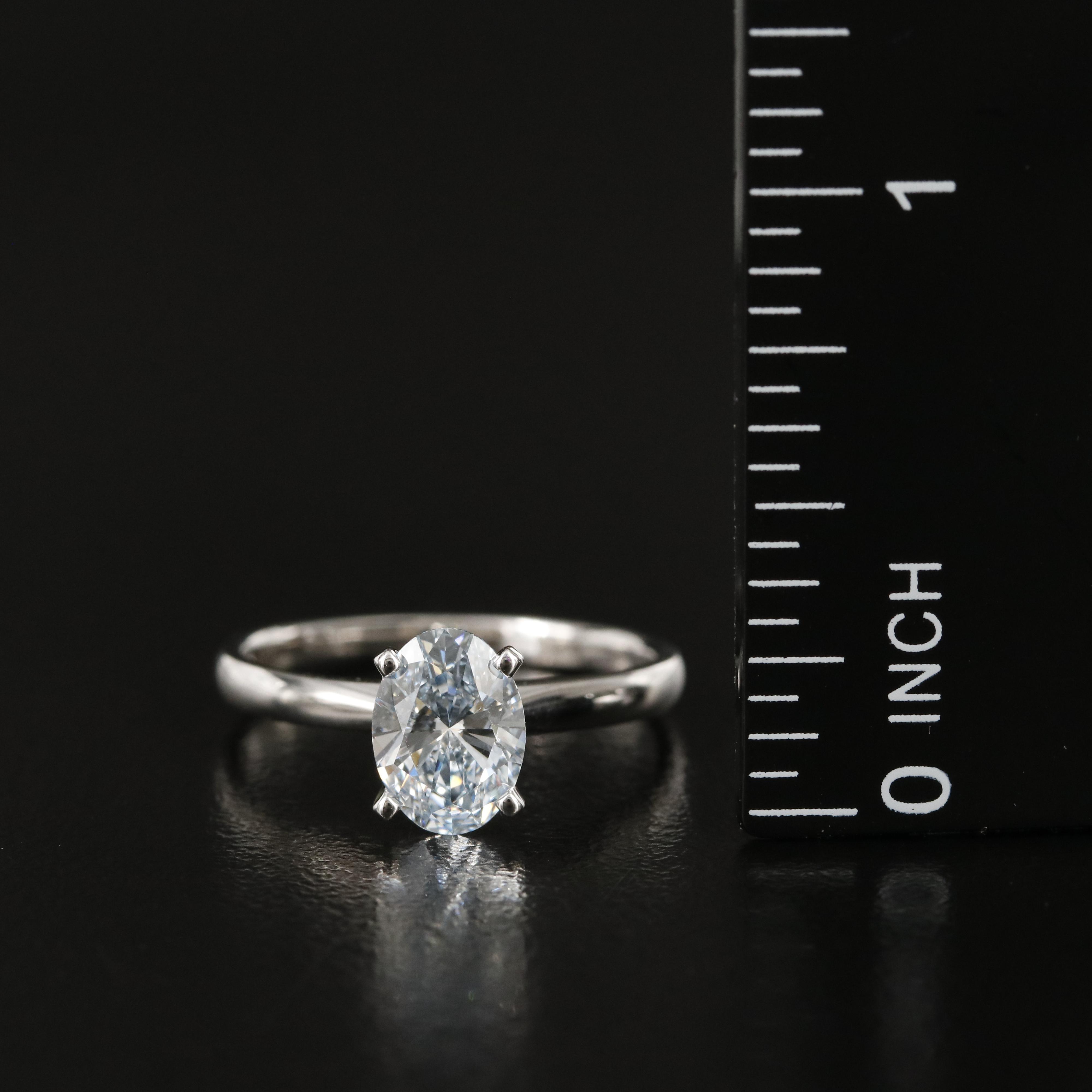 14K 1.27 CT Lab Grown Diamond Ring