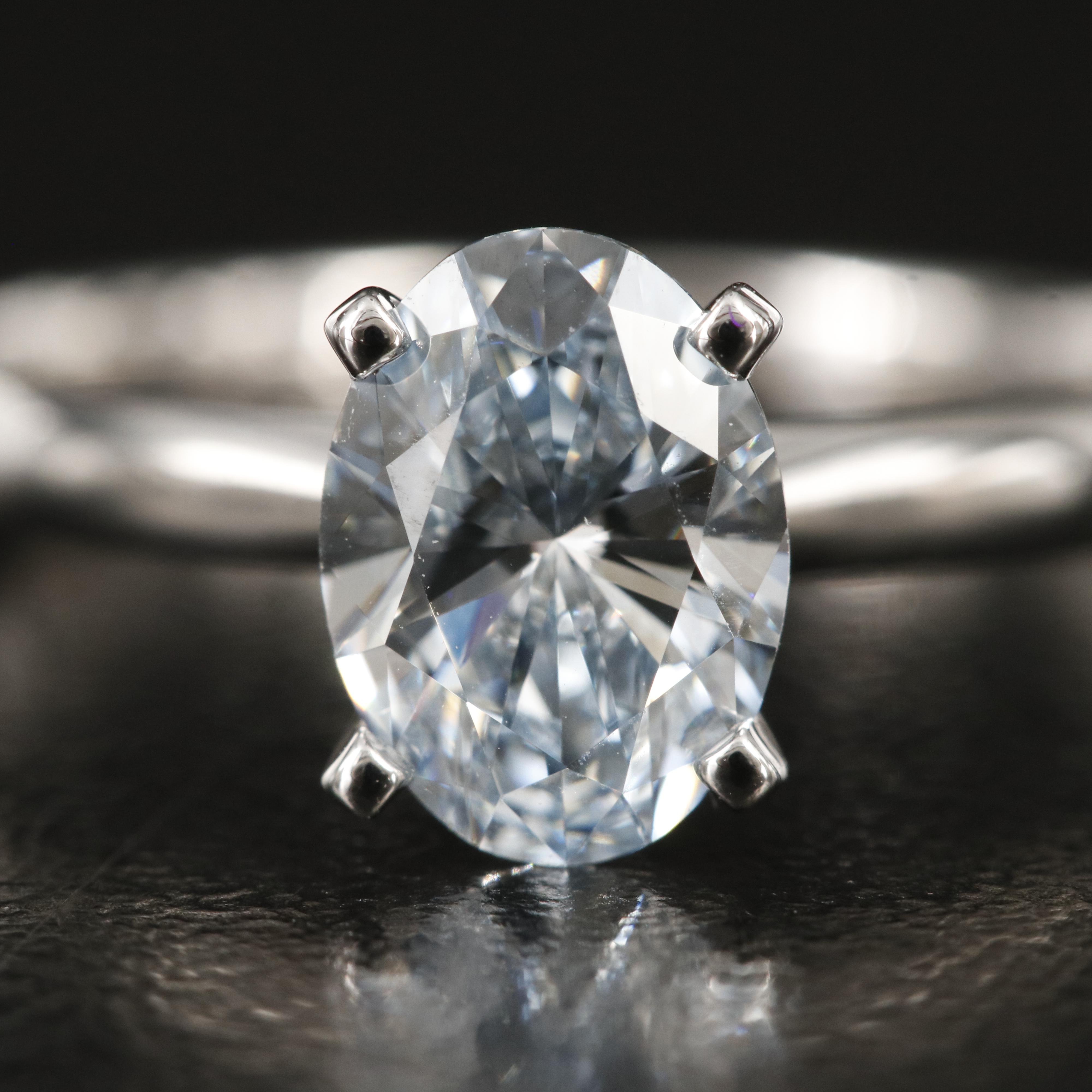 14K 1.27 CT Lab Grown Diamond Ring