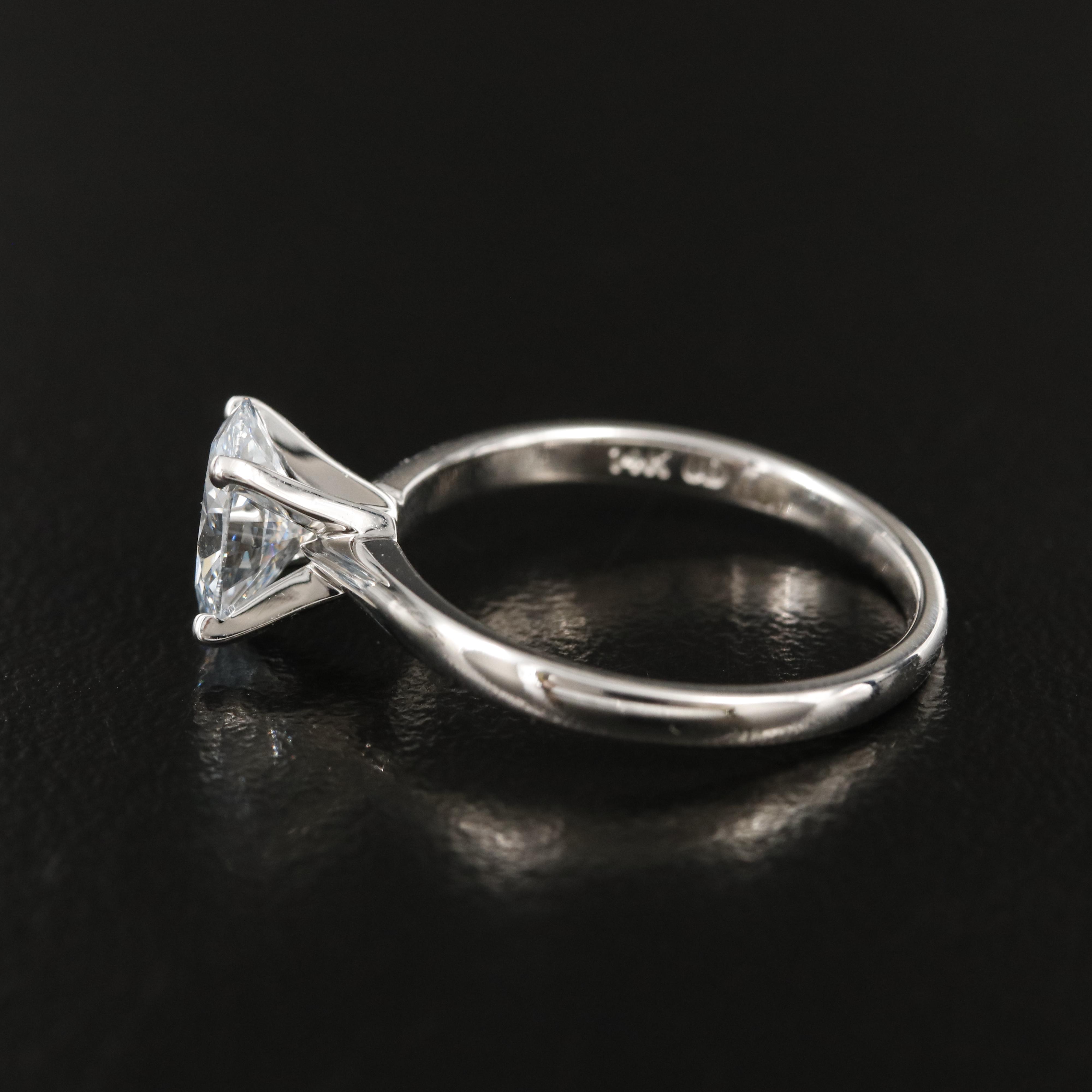 14K 1.27 CT Lab Grown Diamond Ring