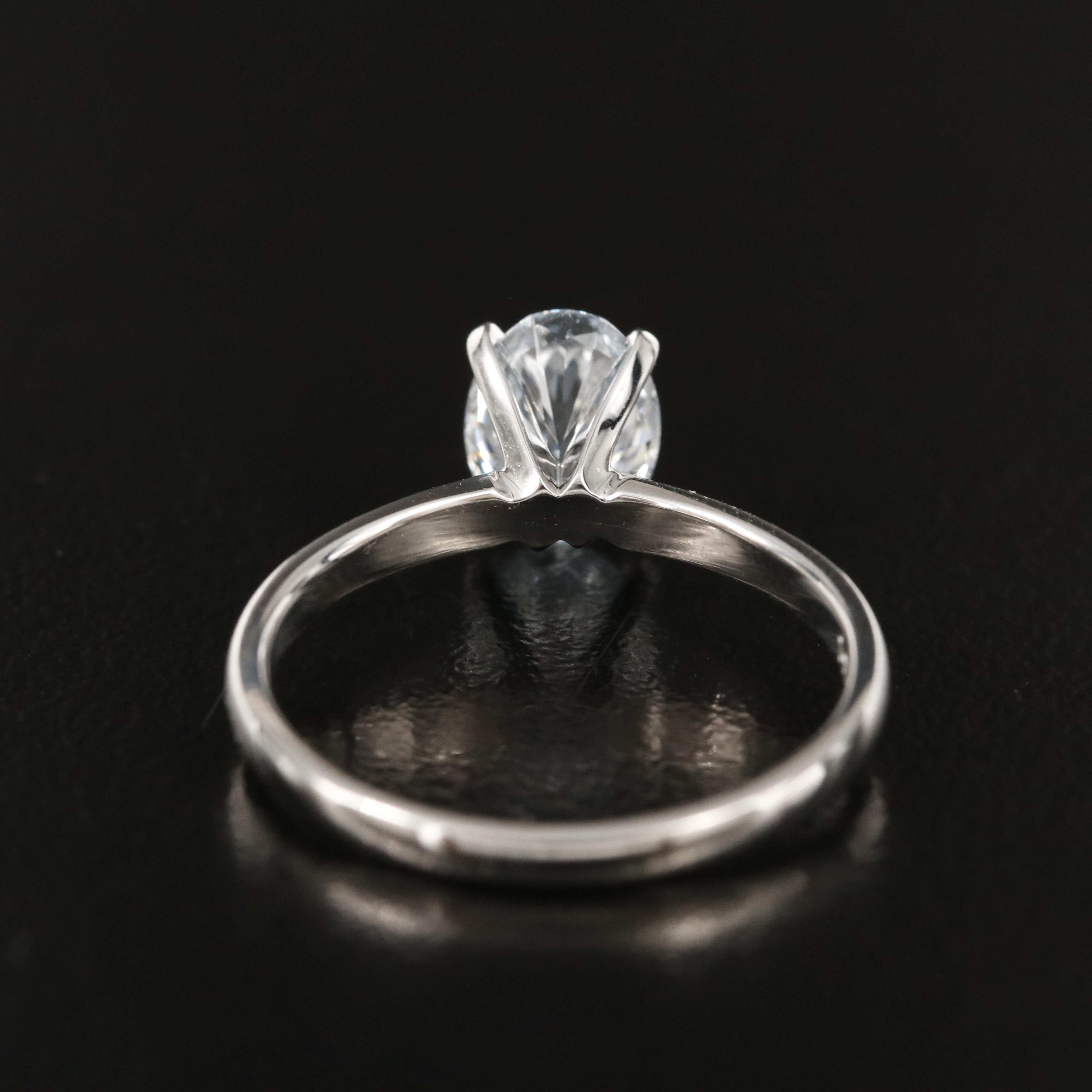 14K 1.27 CT Lab Grown Diamond Ring