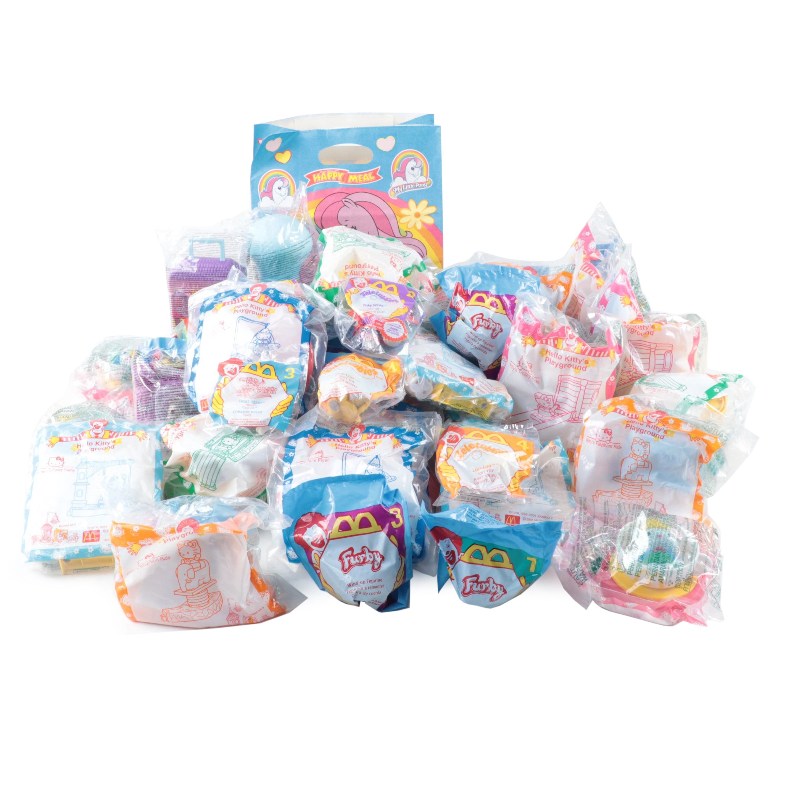 McDonald's Hello Kitty, Furby, Telletubbies, My Little Pony and More Toys