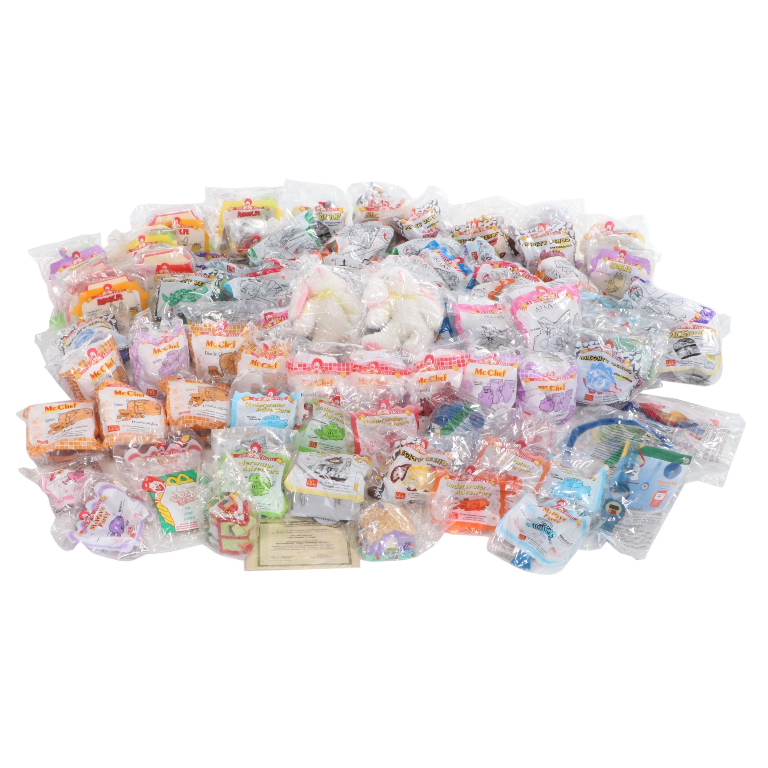 McDonald's McChef, Disney's Atlantis, McWave Party, Mighty Dinos and More Toys