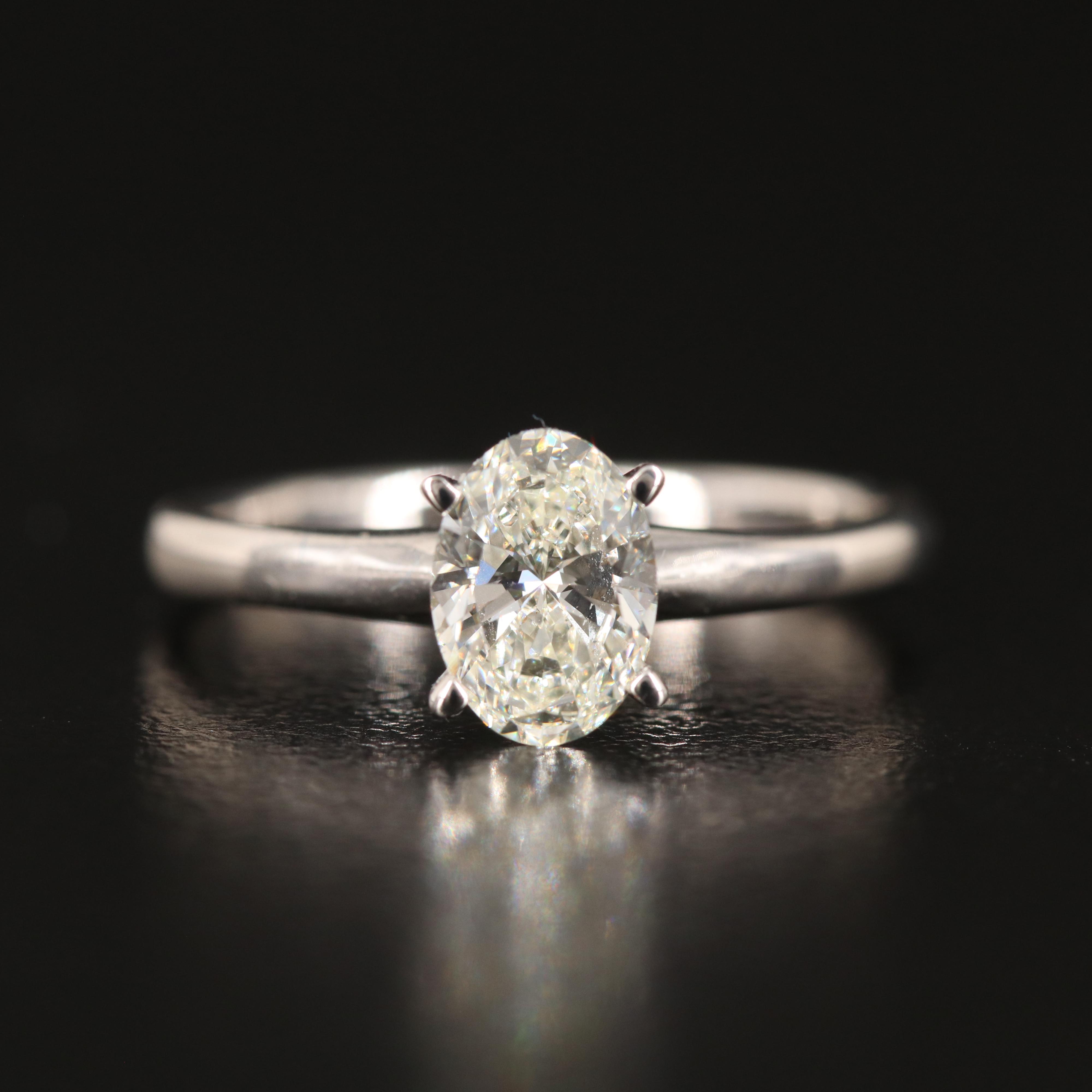 14K 0.88 CT Lab Grown Diamond Ring