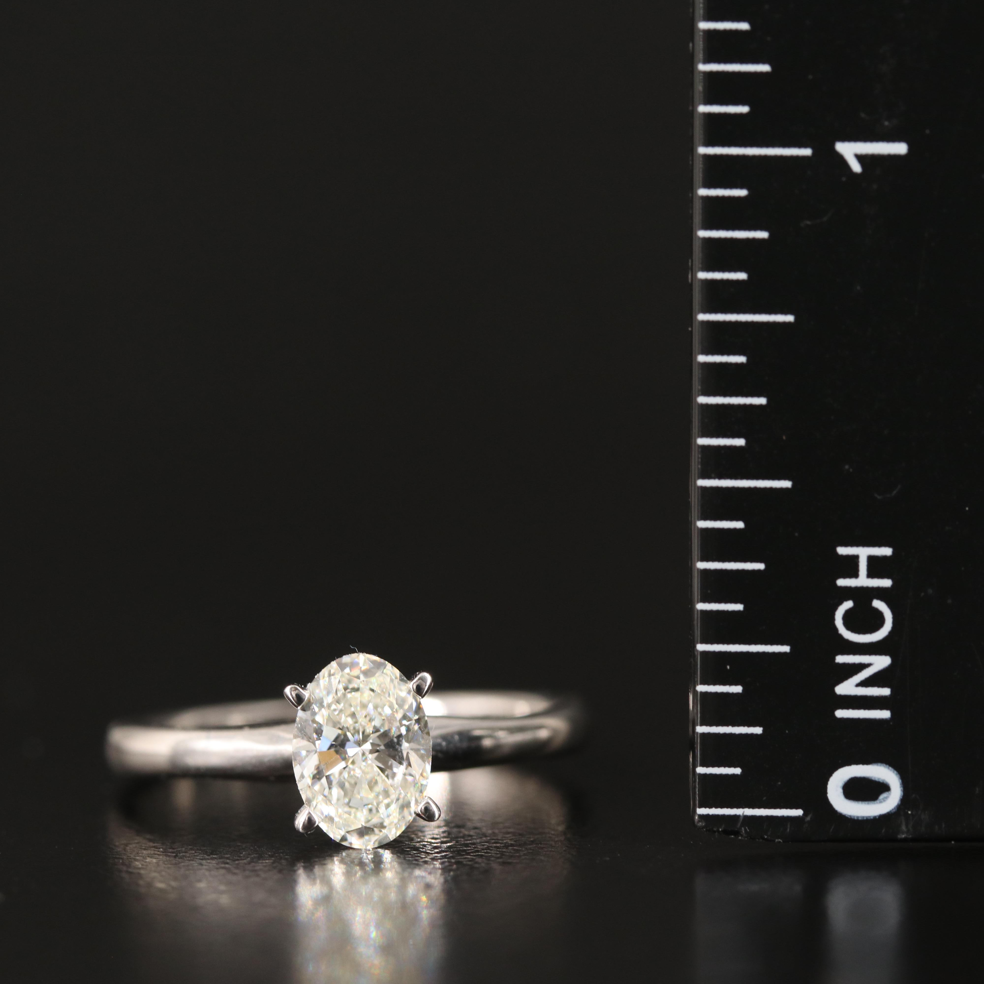 14K 0.88 CT Lab Grown Diamond Ring