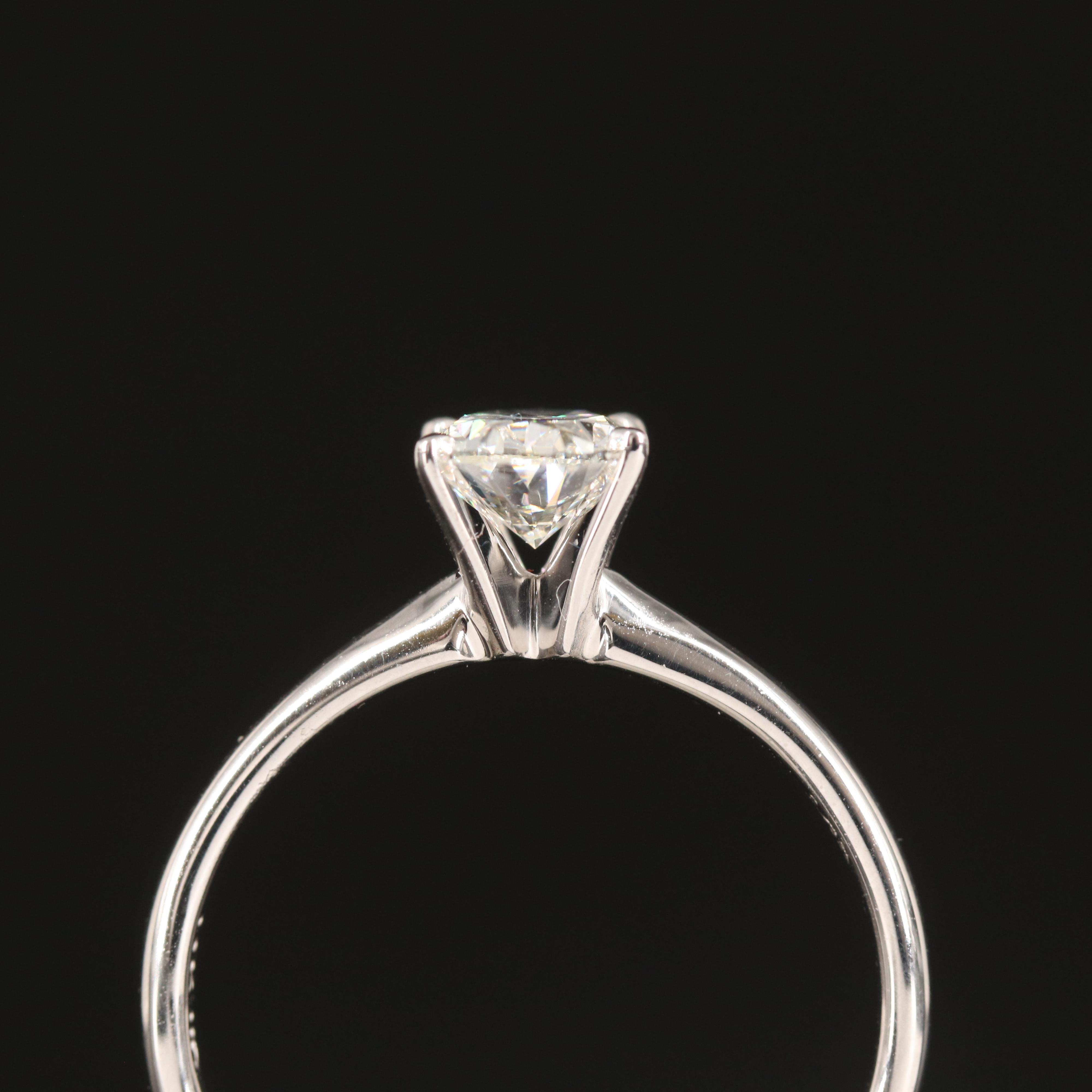 14K 0.88 CT Lab Grown Diamond Ring