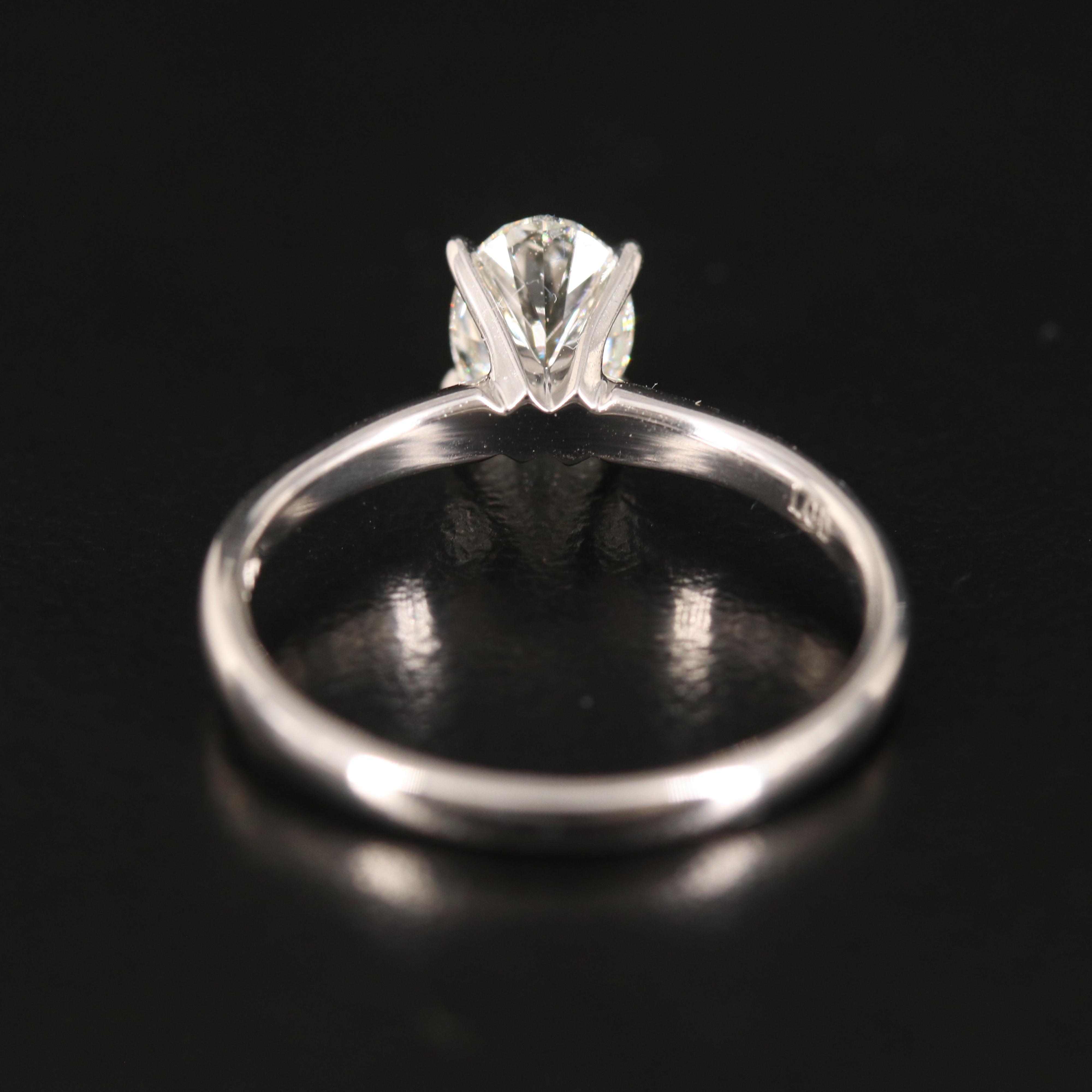 14K 0.88 CT Lab Grown Diamond Ring