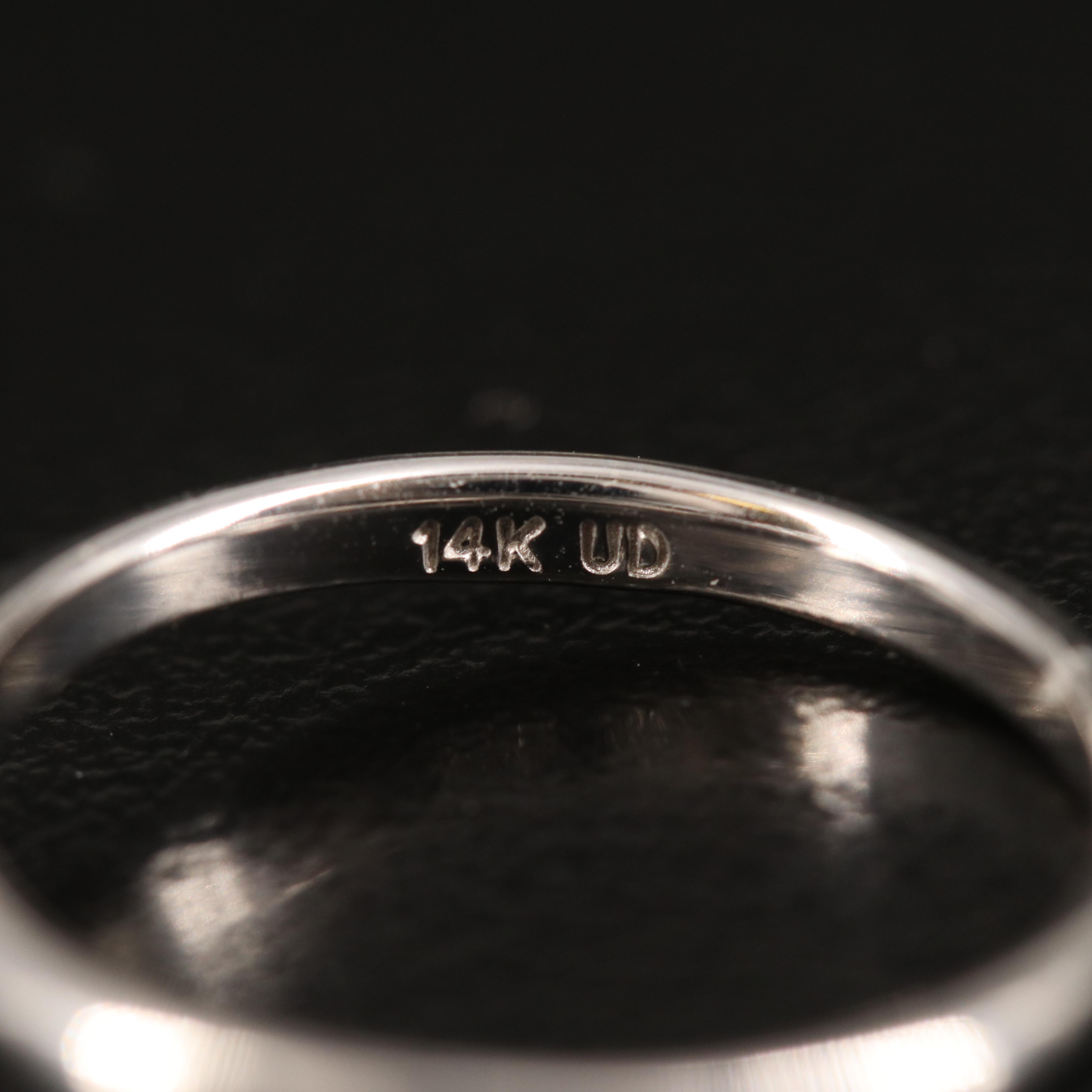 14K 0.88 CT Lab Grown Diamond Ring