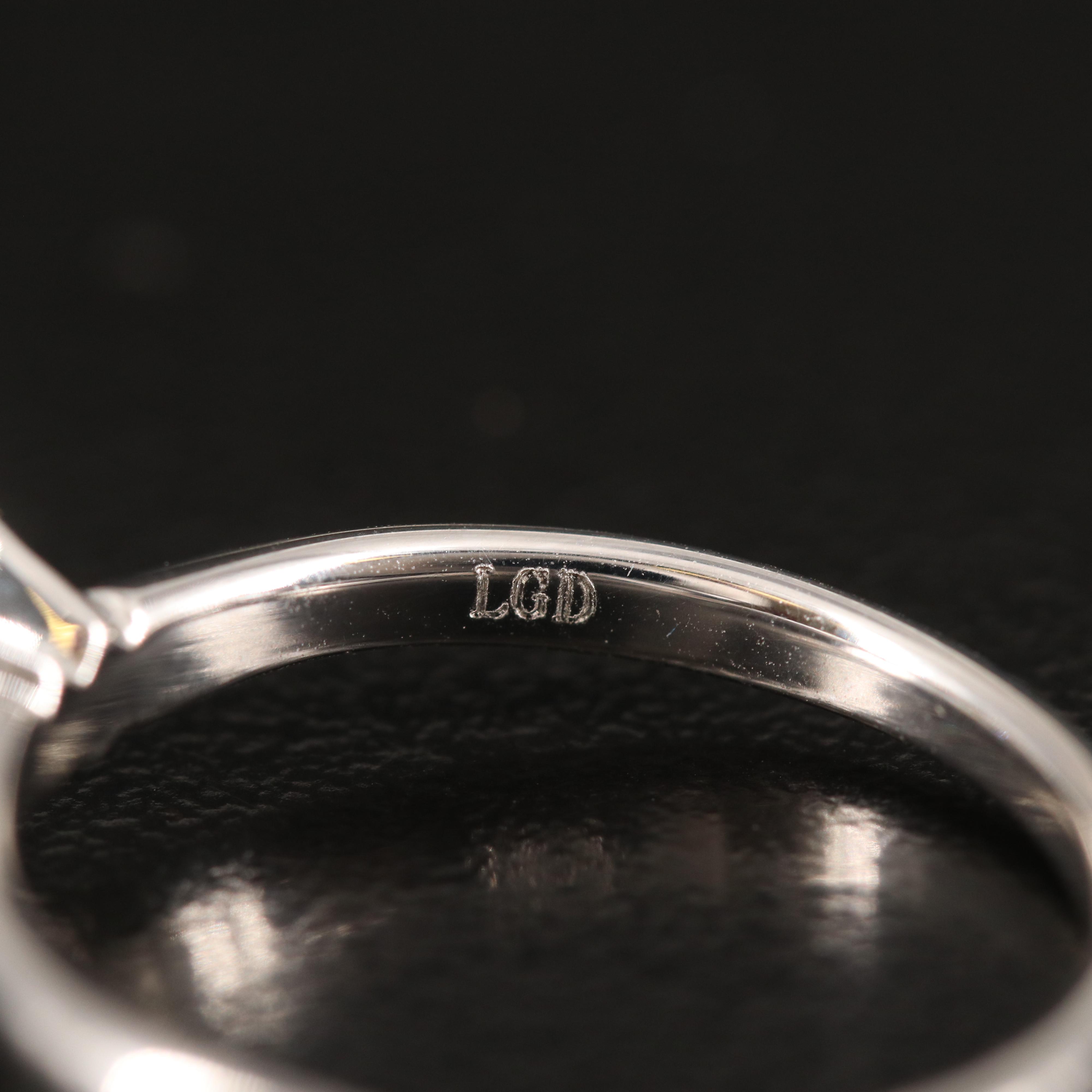 14K 0.88 CT Lab Grown Diamond Ring