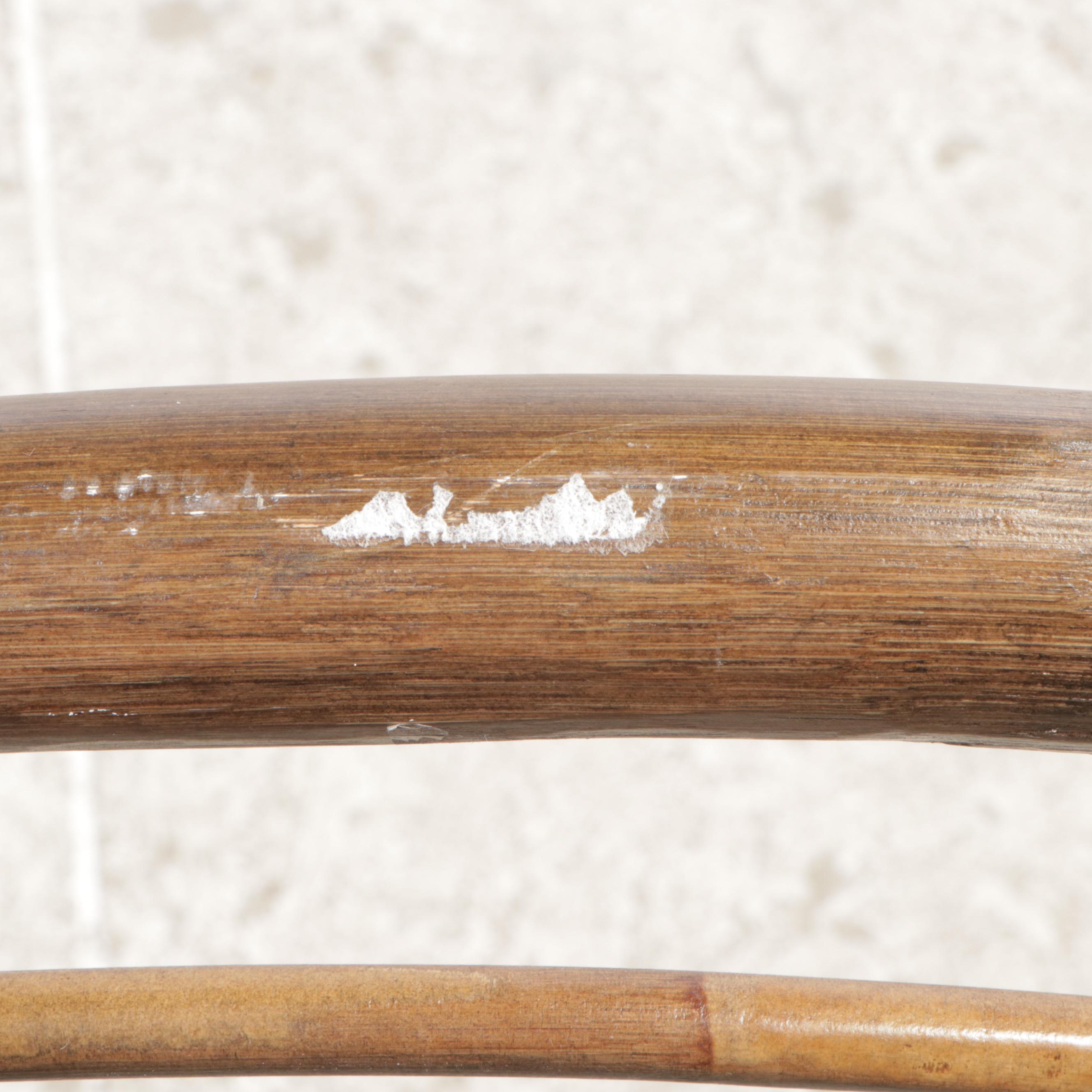 Rattan Papasan Chair with Cushion