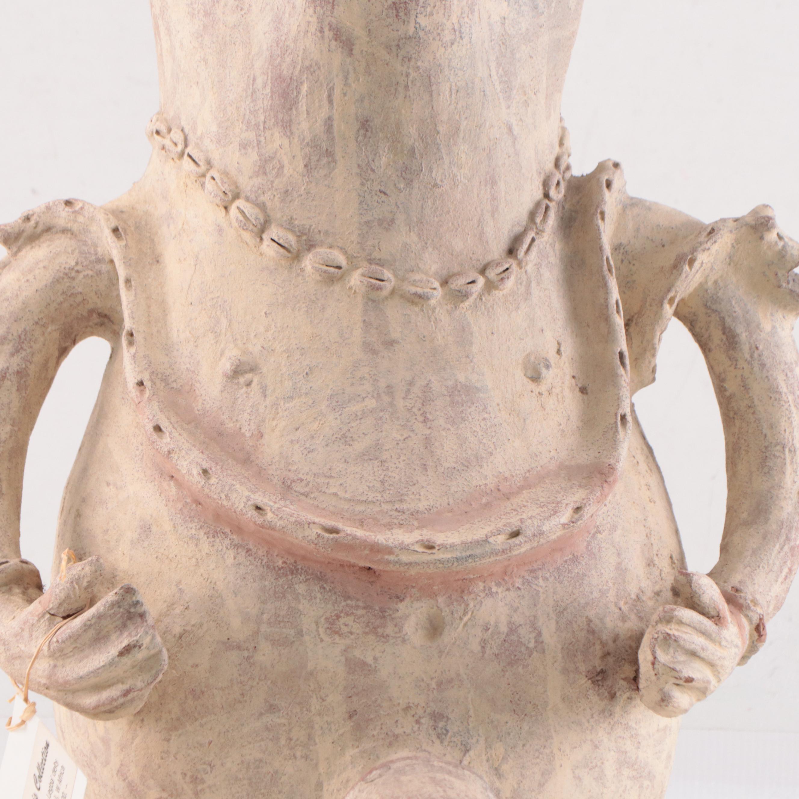 Fon Terracotta Figure of Densu Legba Deity