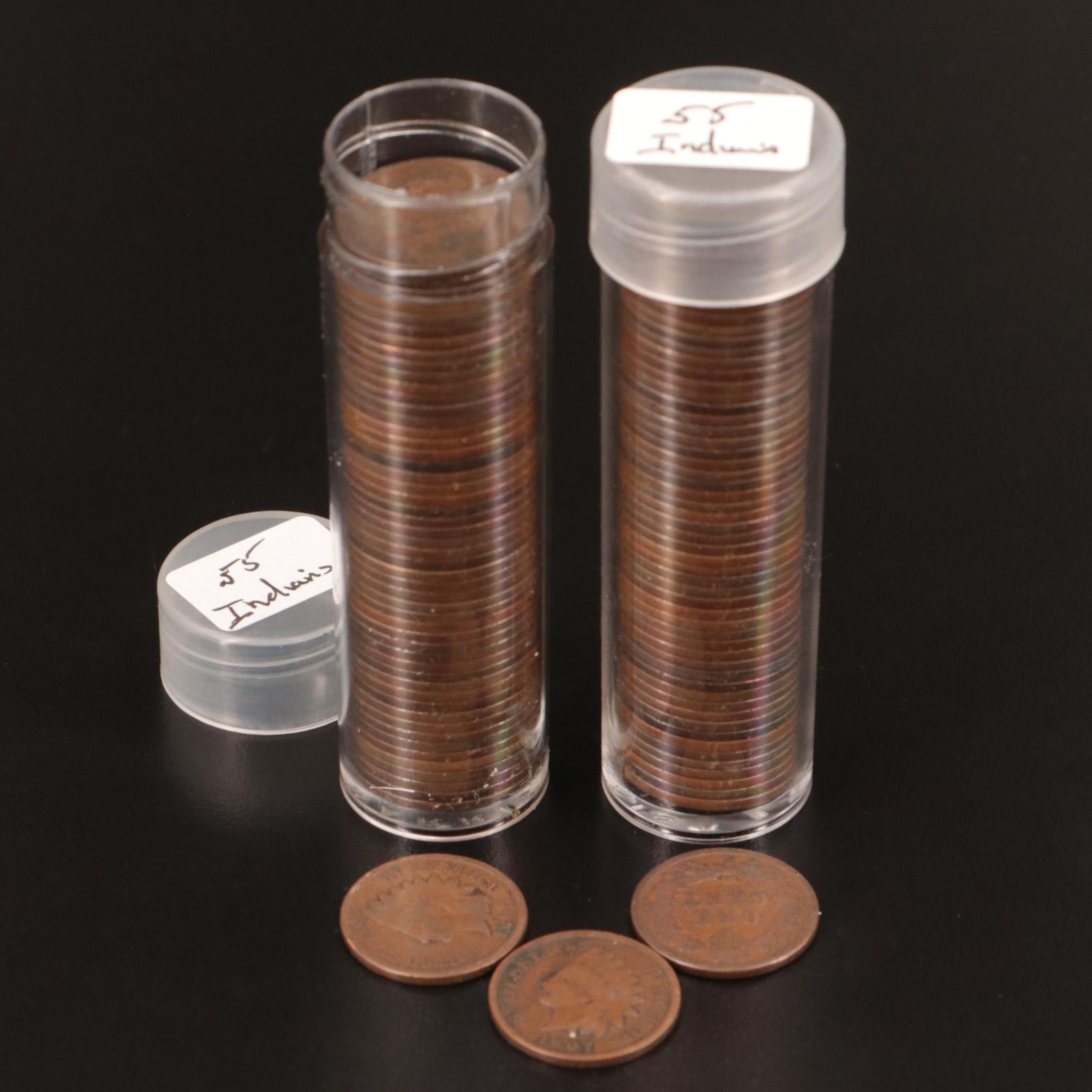 Group of 110 lndian Cents