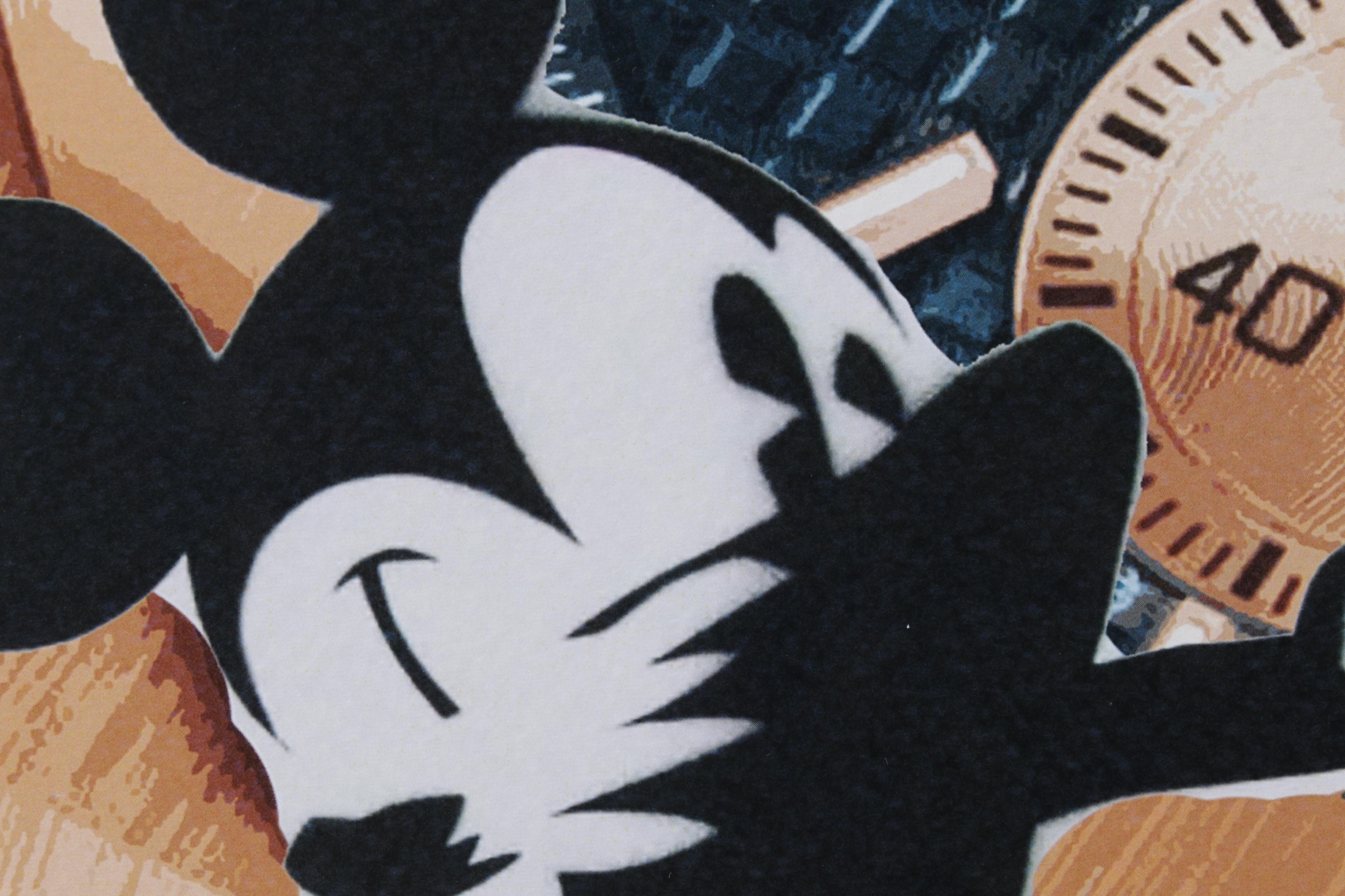 Death NYC Pop Art Graphic Print Homage To Banksy, 2022