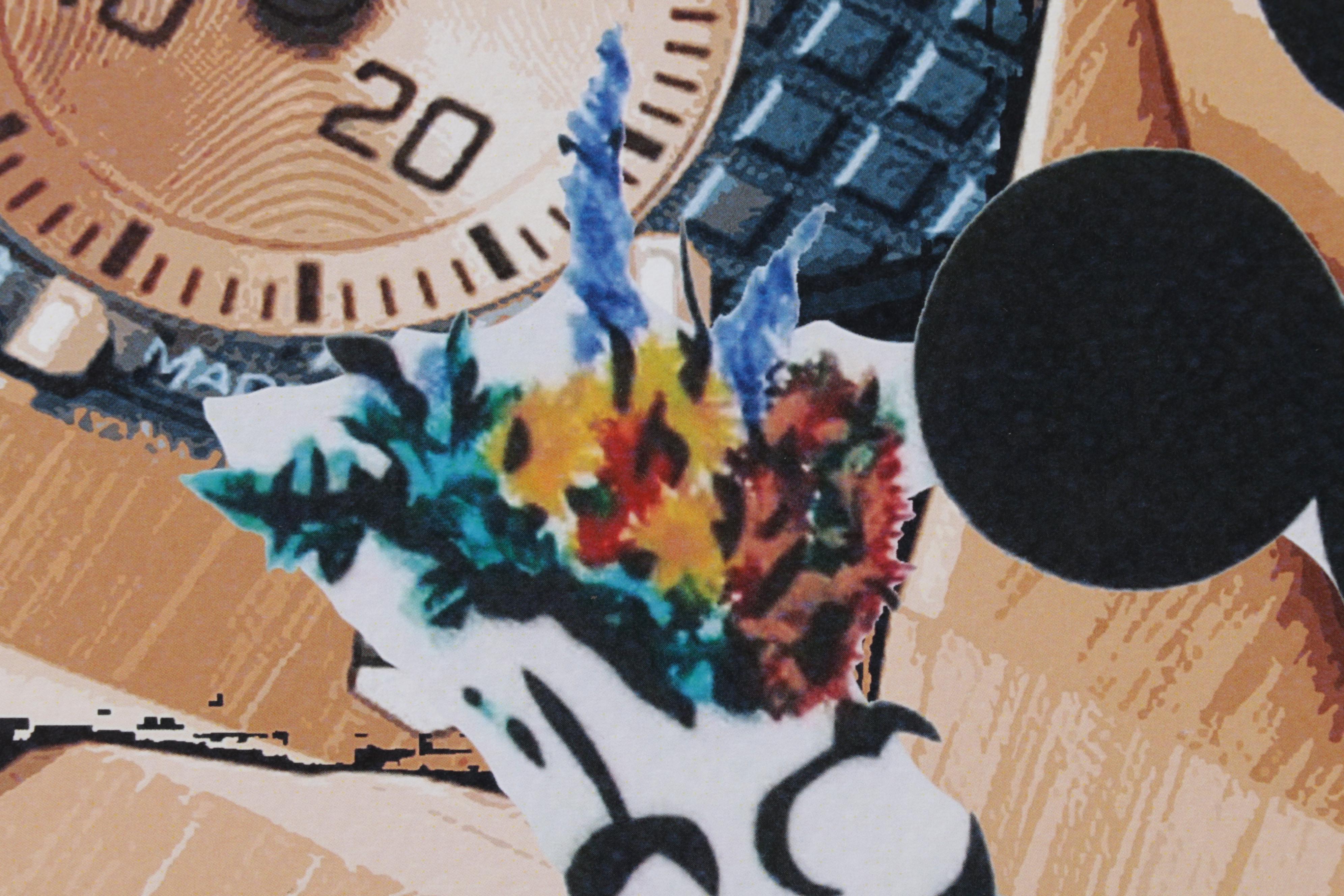 Death NYC Pop Art Graphic Print Homage To Banksy, 2022