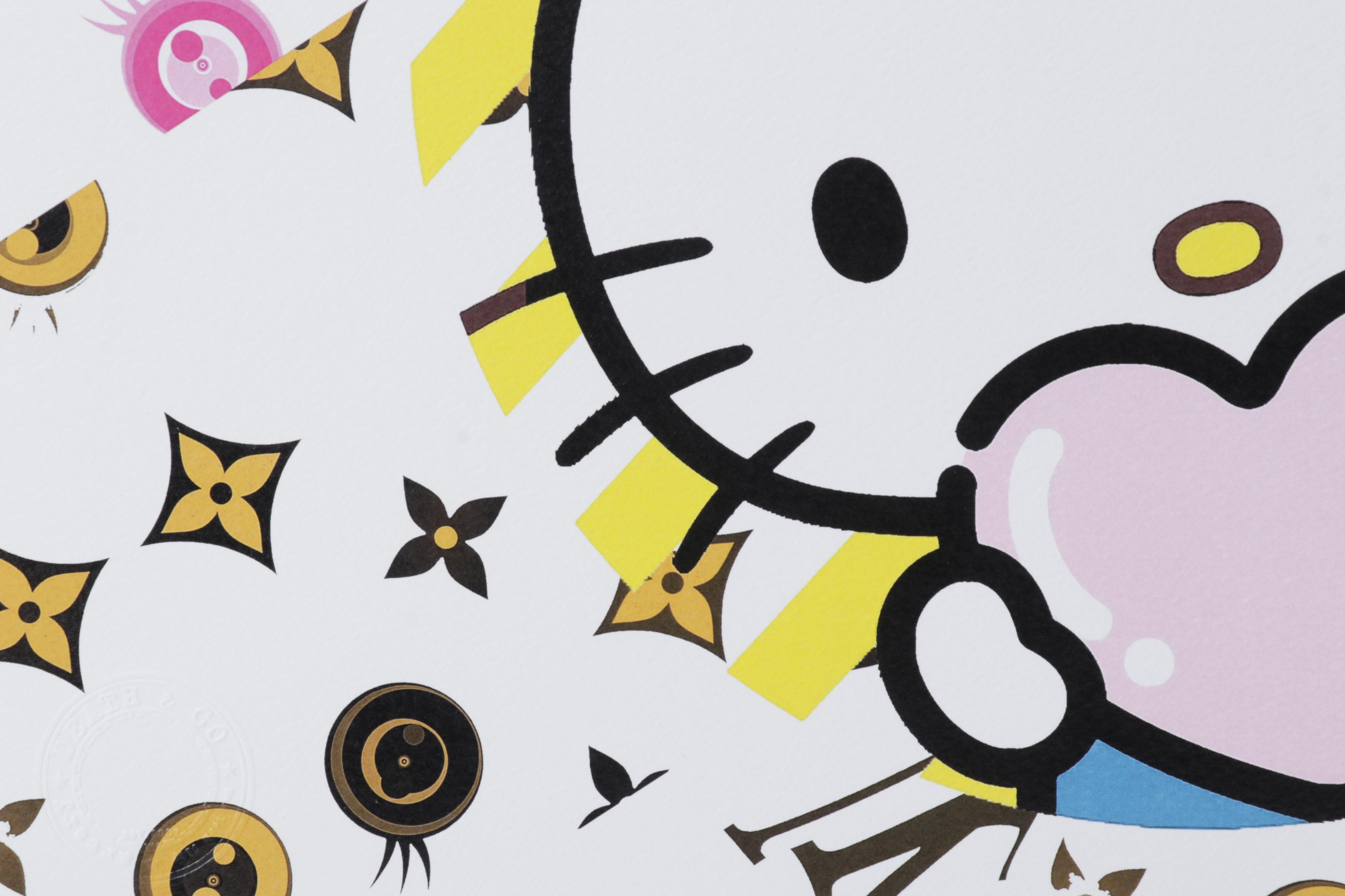 Death NYC Pop Art Graphic Print Featuring Hello Kitty, 2022