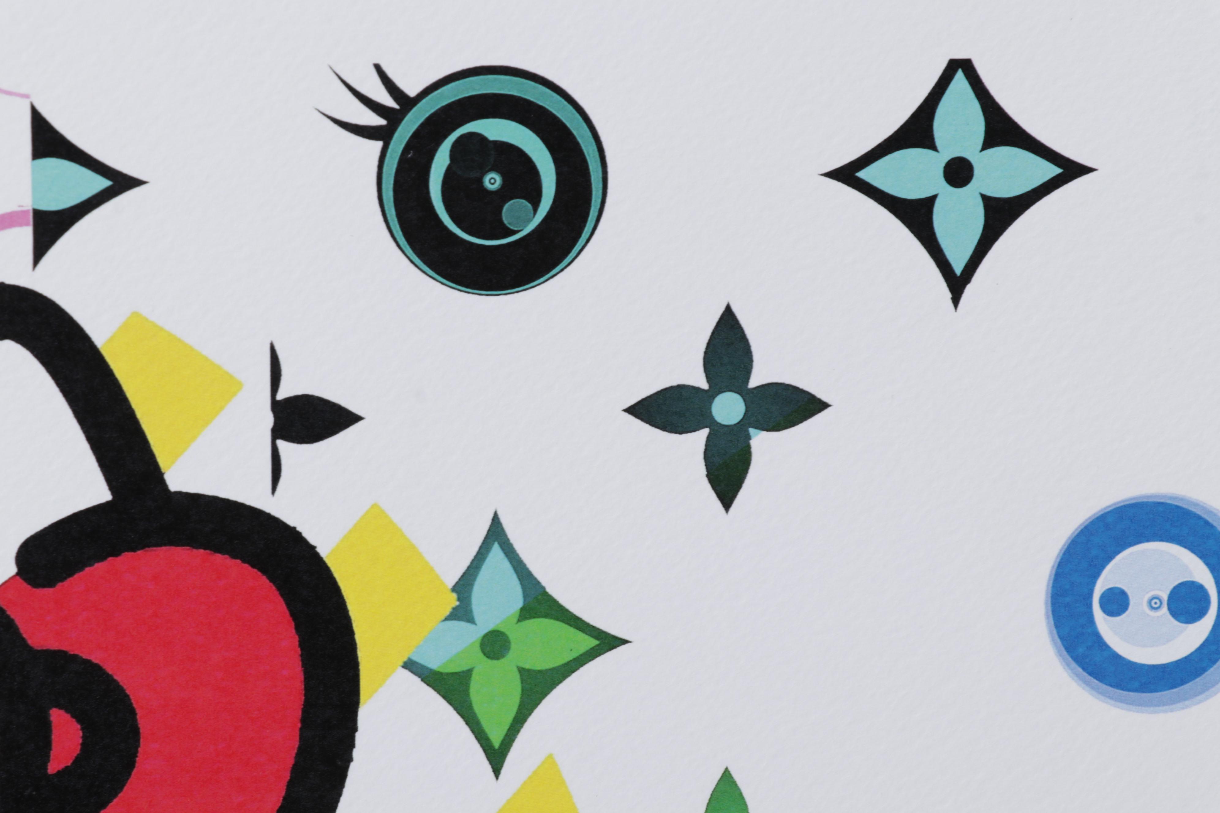 Death NYC Pop Art Graphic Print Featuring Hello Kitty, 2022