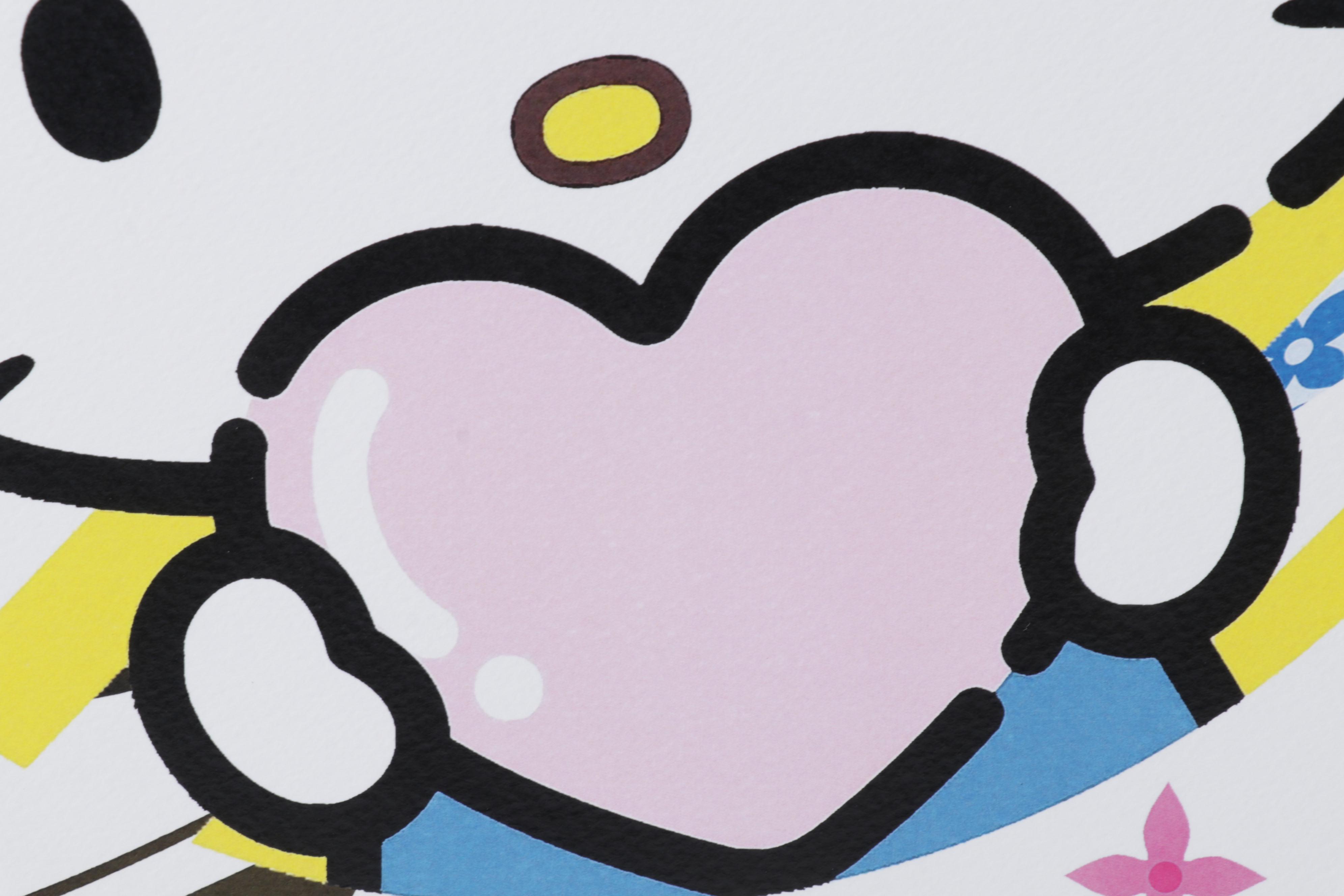 Death NYC Pop Art Graphic Print Featuring Hello Kitty, 2022