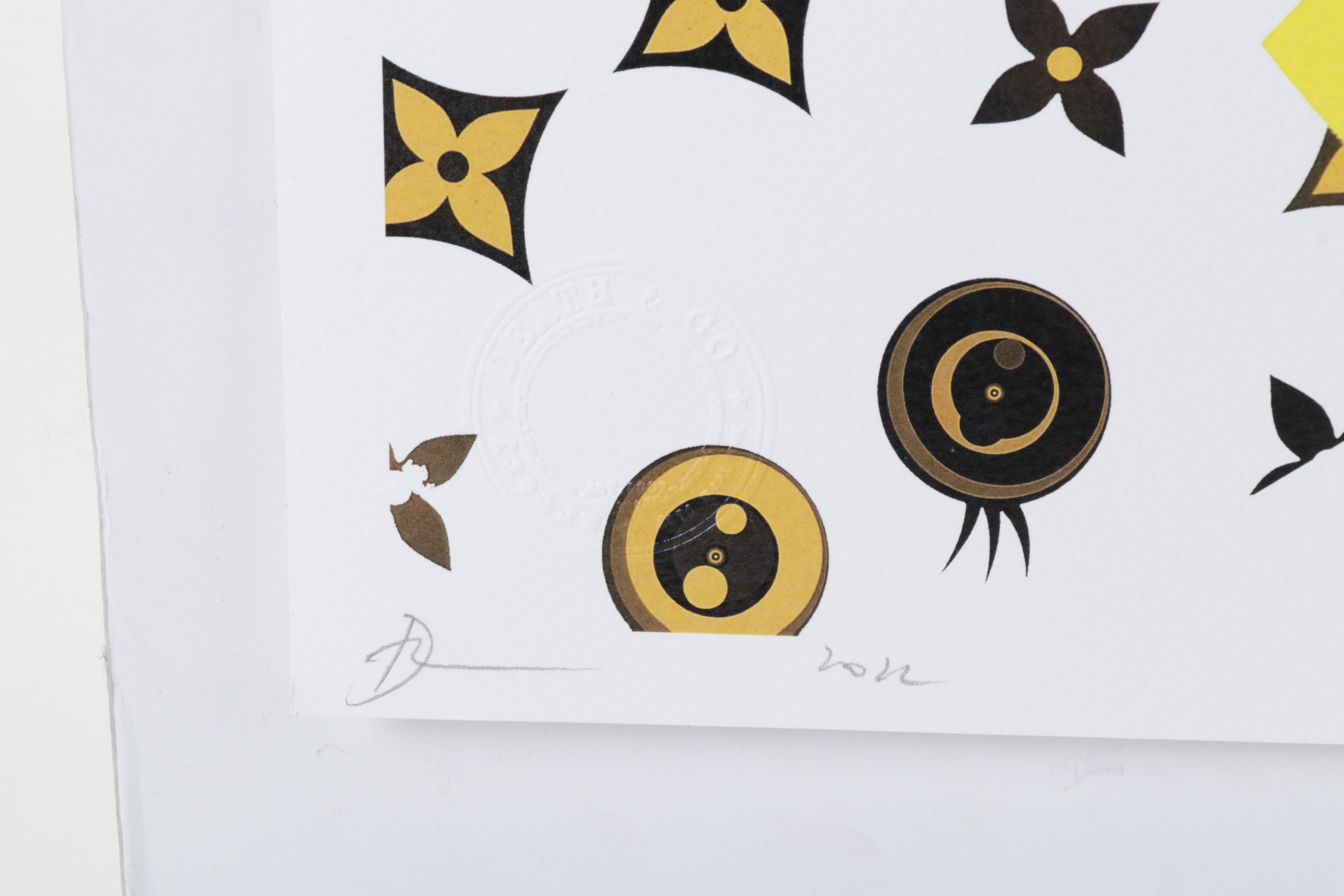 Death NYC Pop Art Graphic Print Featuring Hello Kitty, 2022