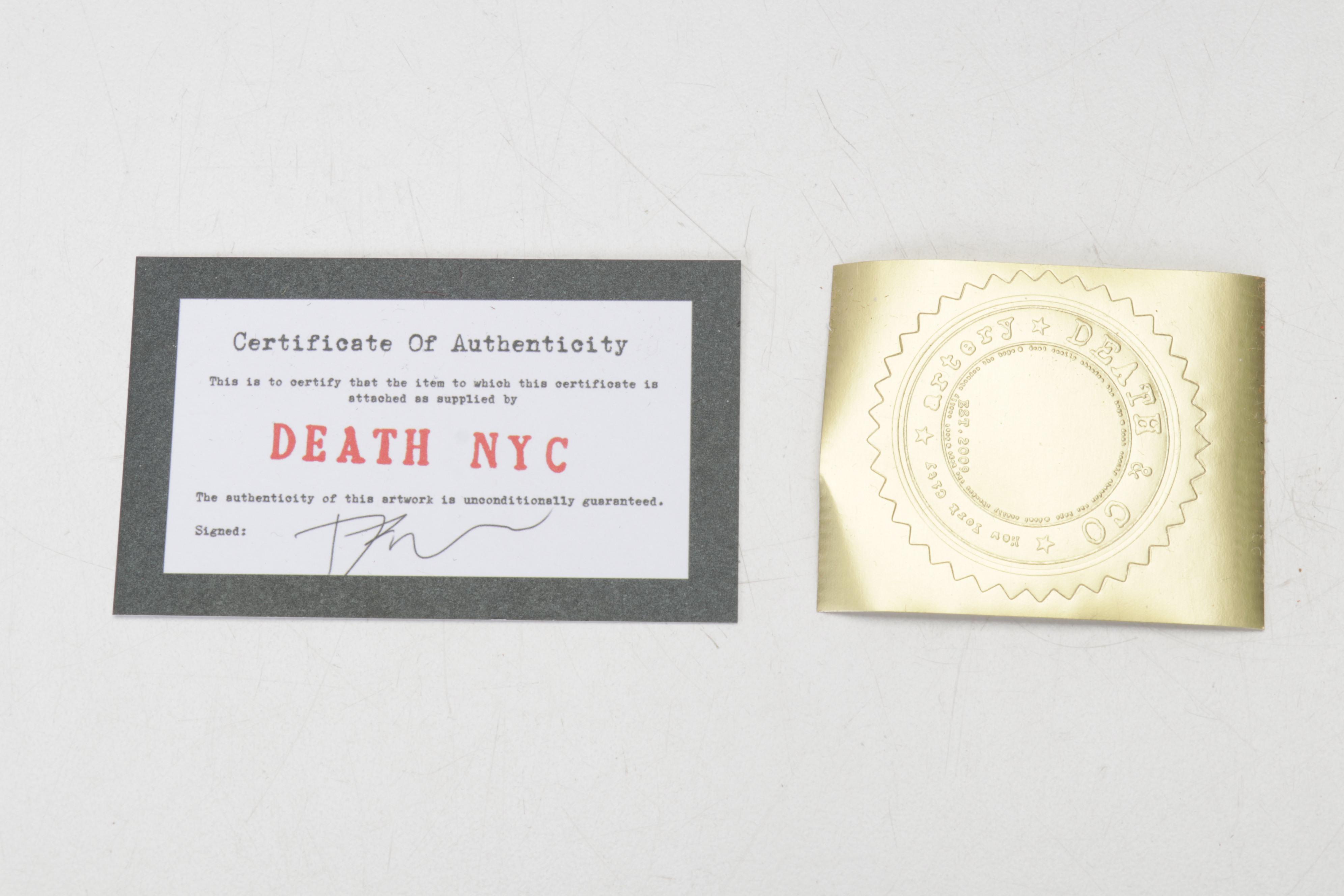 Death NYC Pop Art Graphic Print Featuring Hello Kitty, 2022