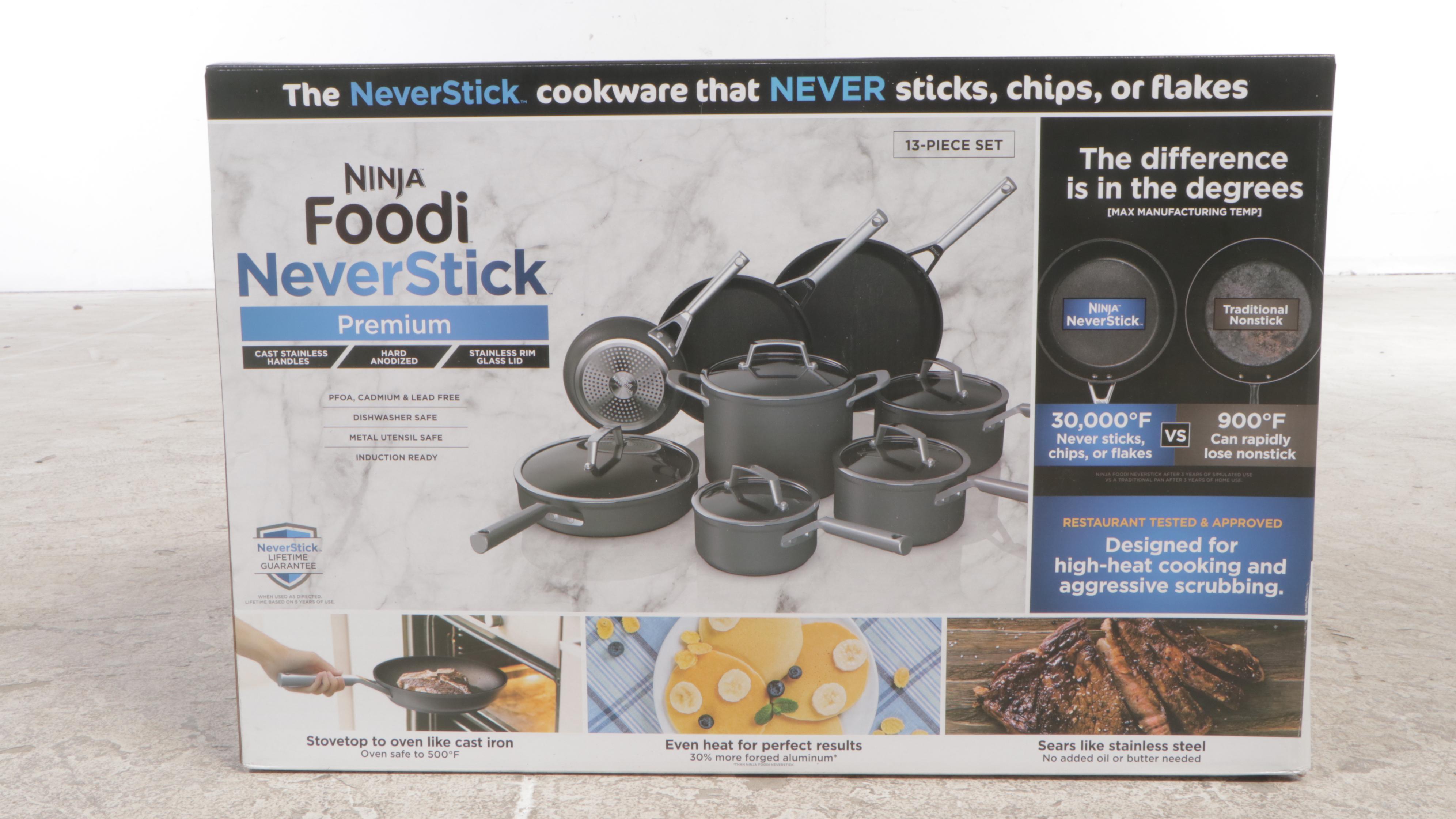 Ninja Foodi NeverStick Premium Thirteen-Piece Cookware Set