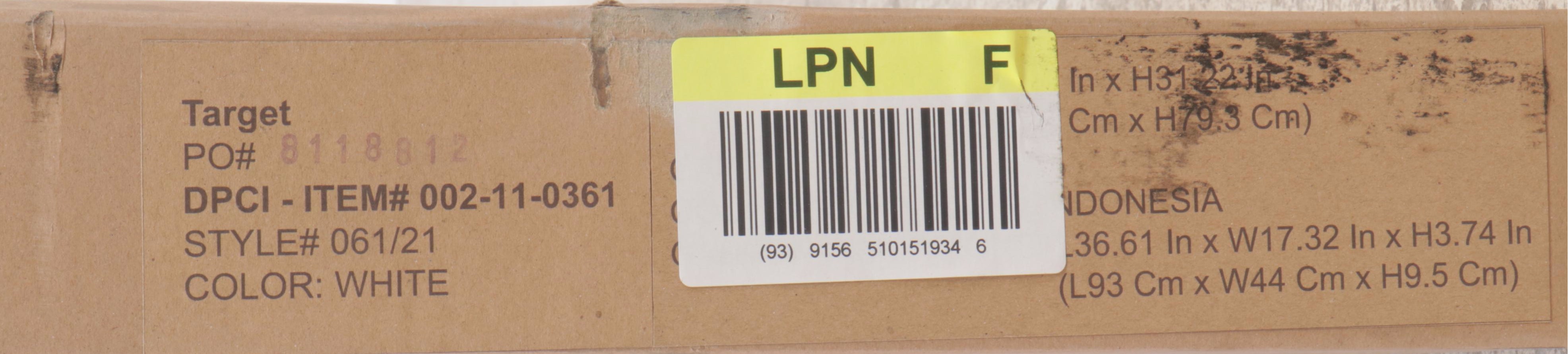 Brightroom Short Sliding Bin Cubes in White