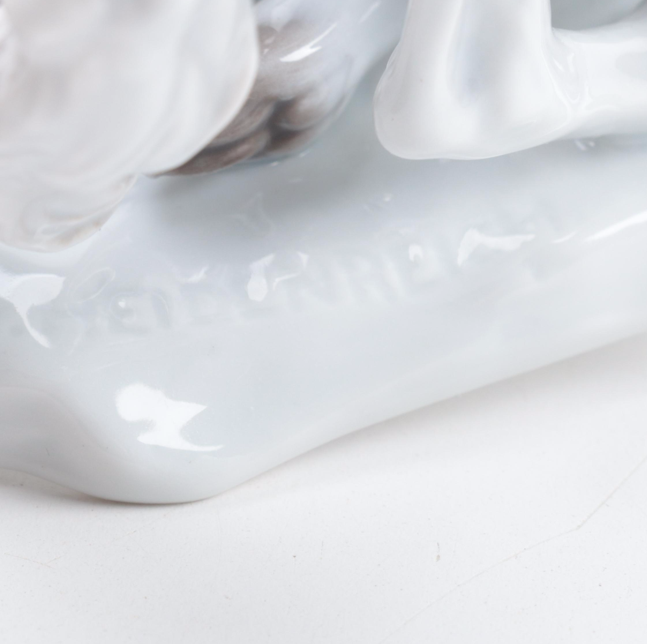 Rosenthal Porcelain Figurine of Borzoi Dogs, Mid-20th Century