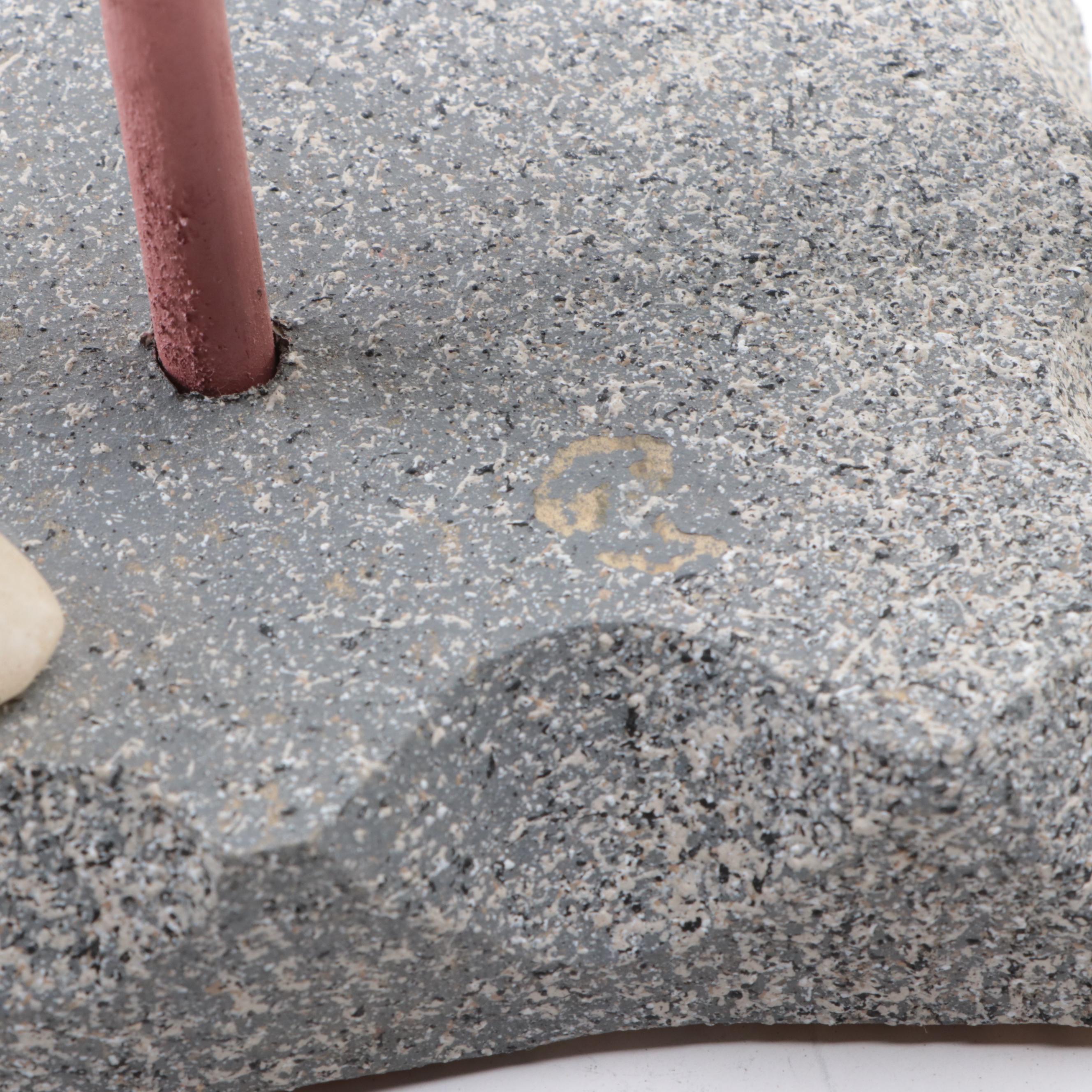 Joe Anderlik Handcrafted Polychrome Wood "Arctic Tern" Figures