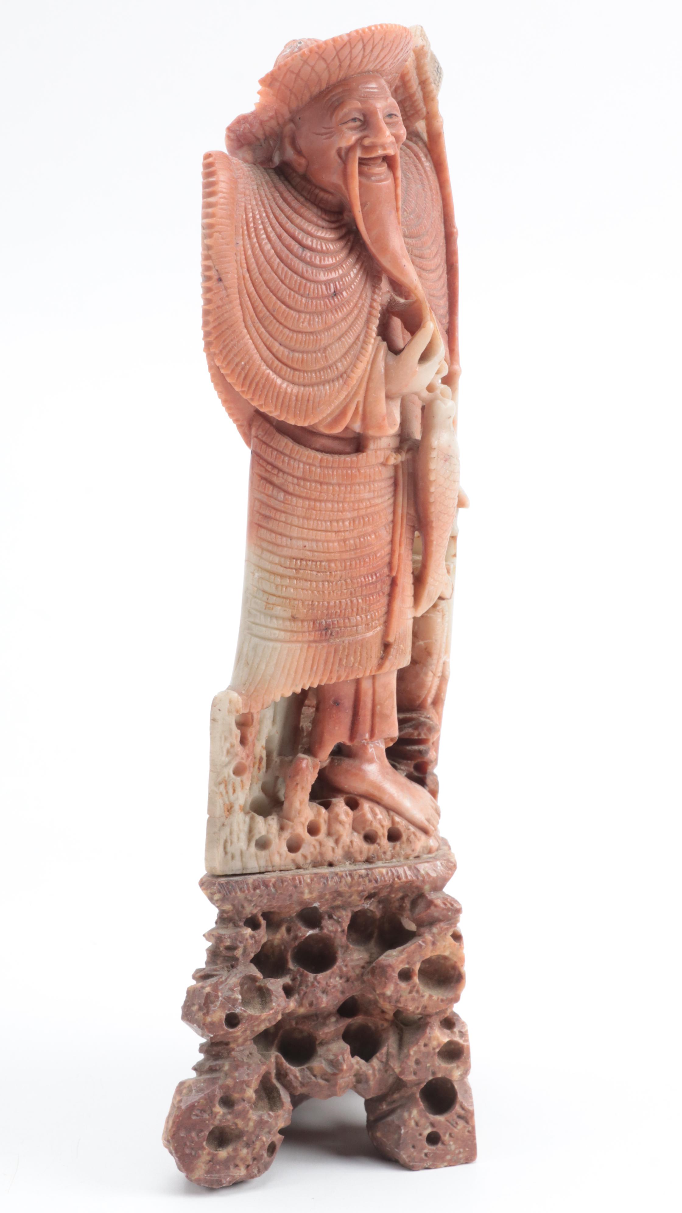 Chinese Carved Soapstone Figurine