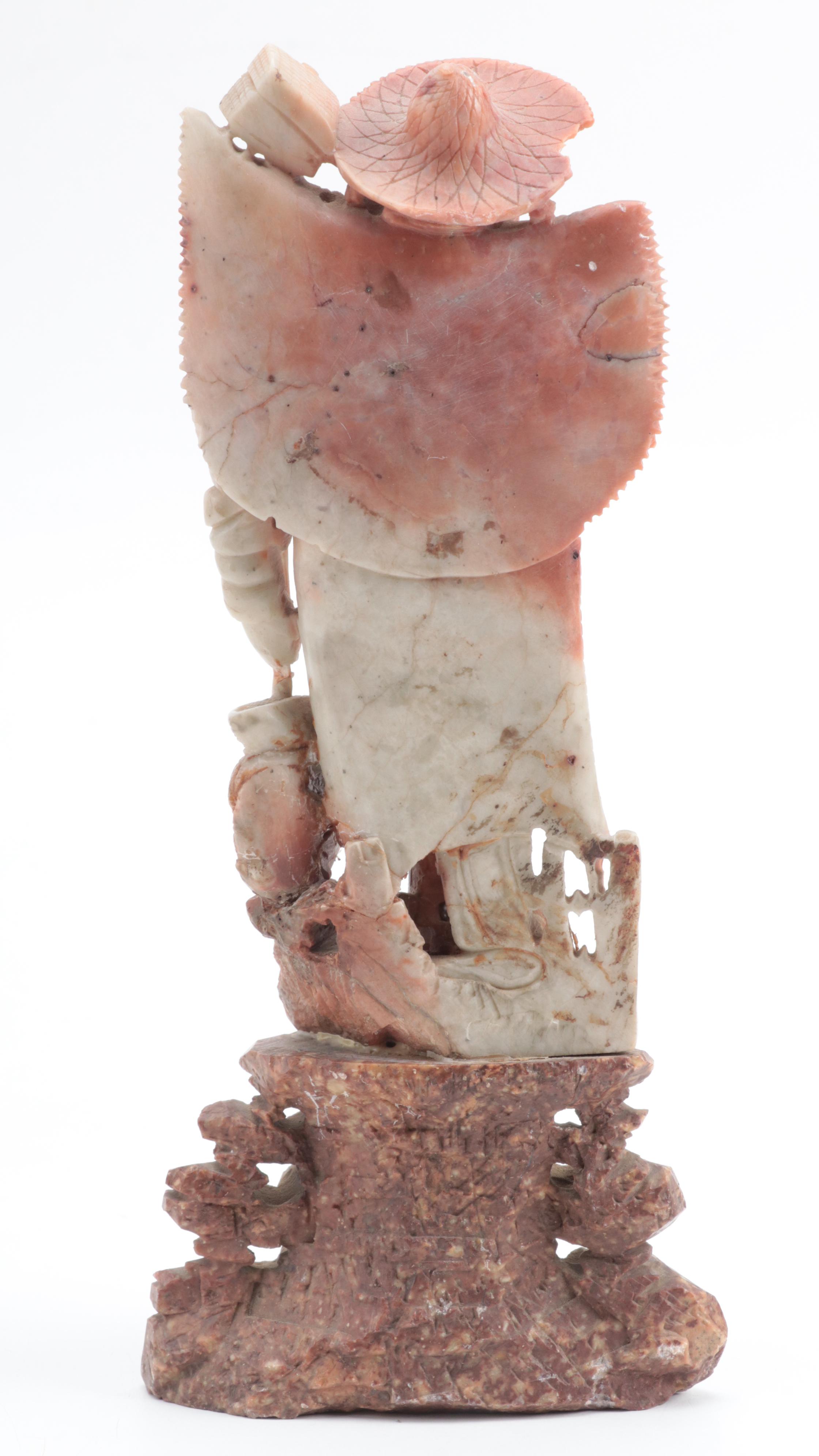 Chinese Carved Soapstone Figurine