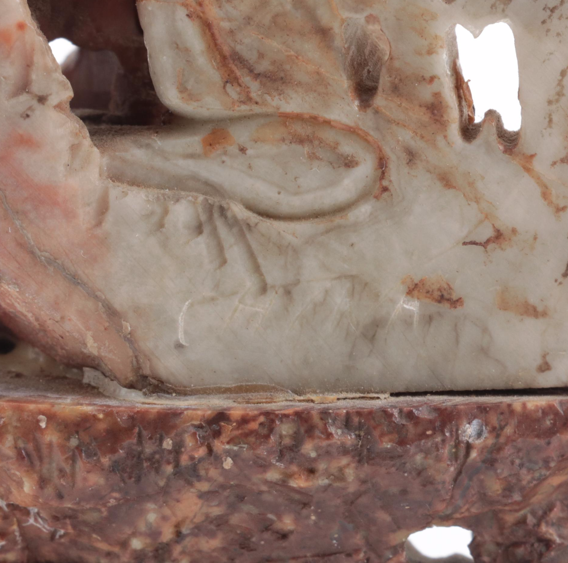 Chinese Carved Soapstone Figurine