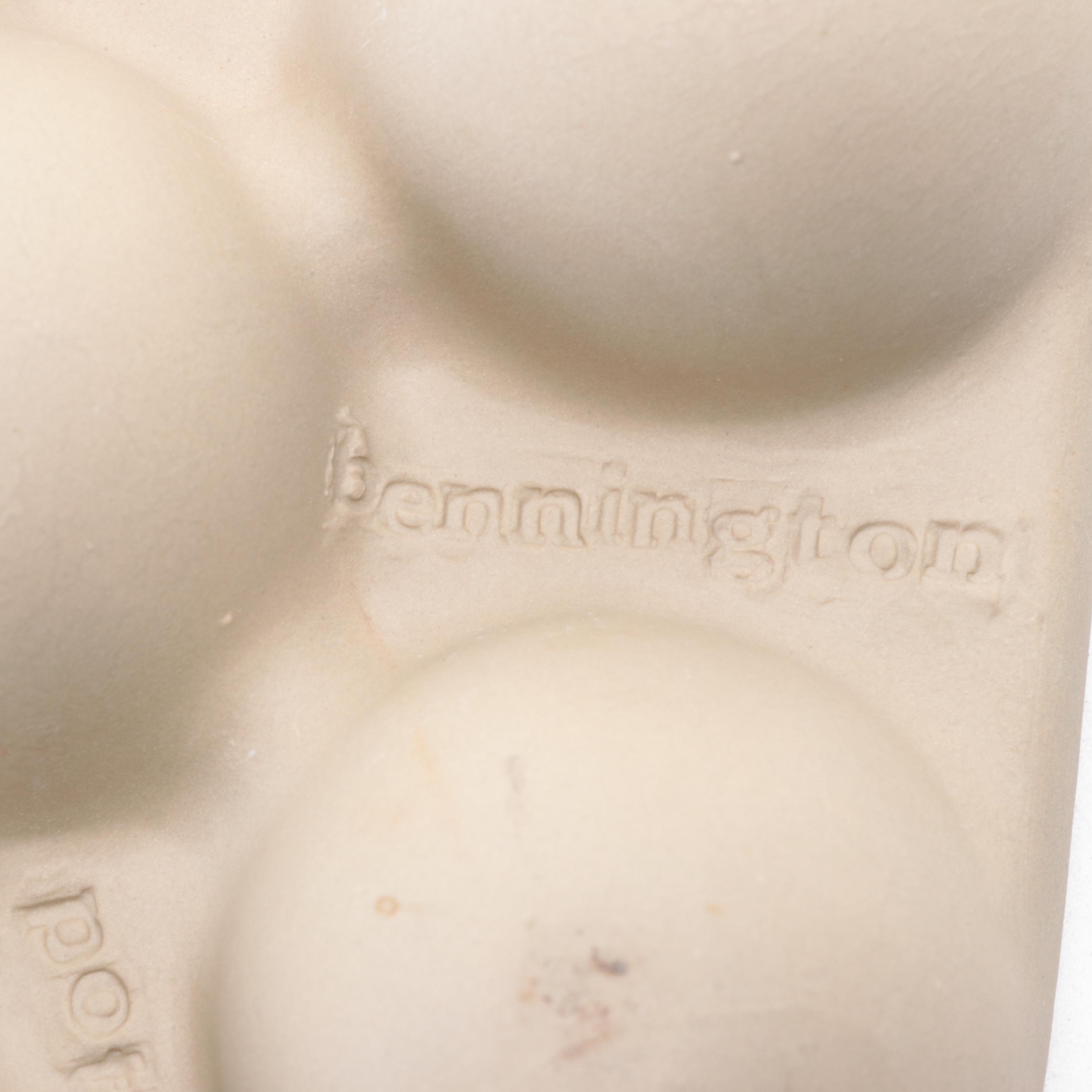 Bennington Potters Ceramic Escargot Dishes