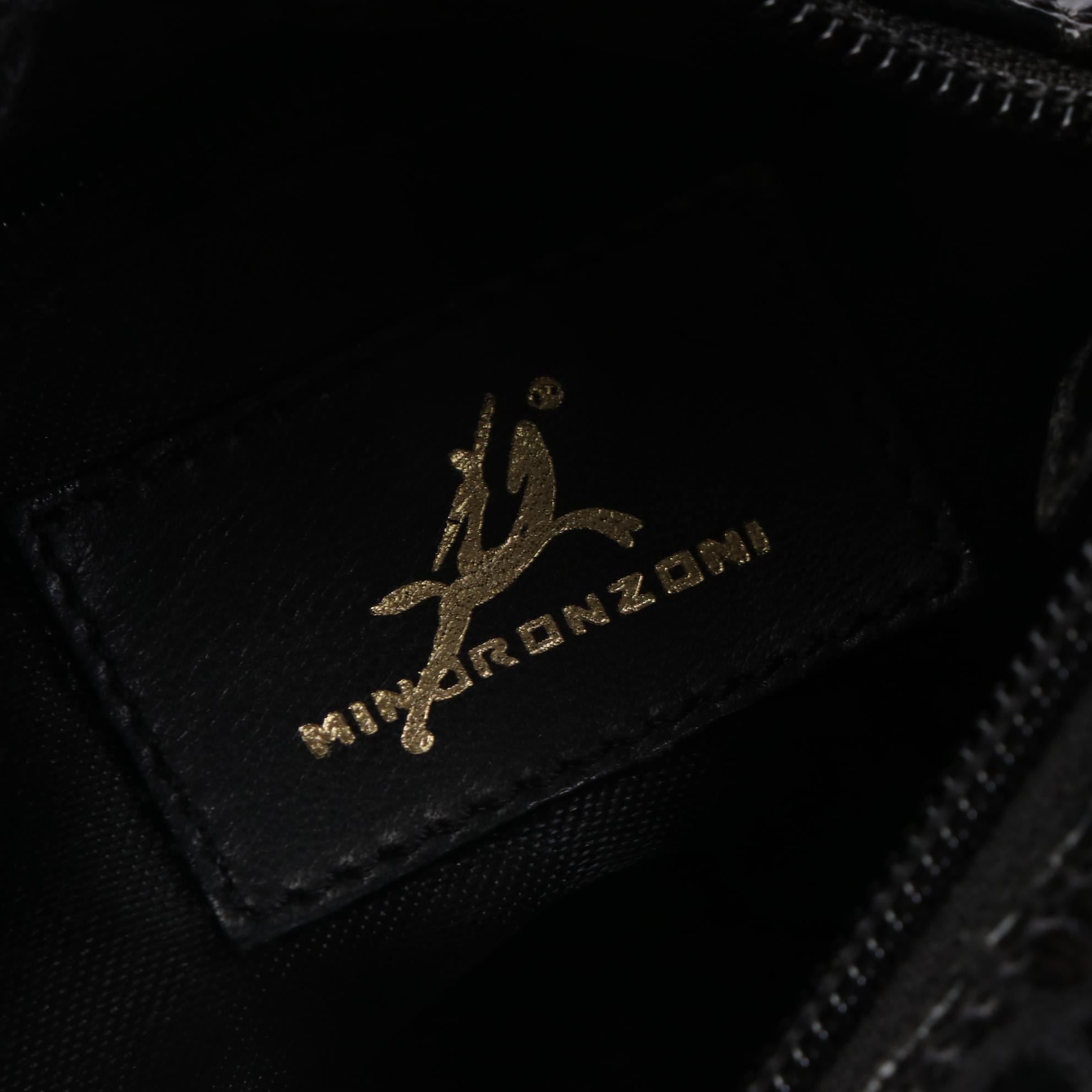 Furla Tote Bag and Minoronzoni Shoulder Bag in Embossed Leather