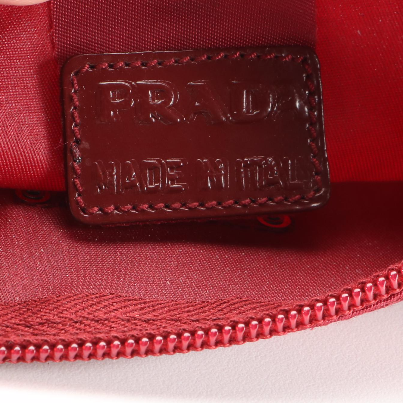 Prada Nylon Tessuto Zip Pouch