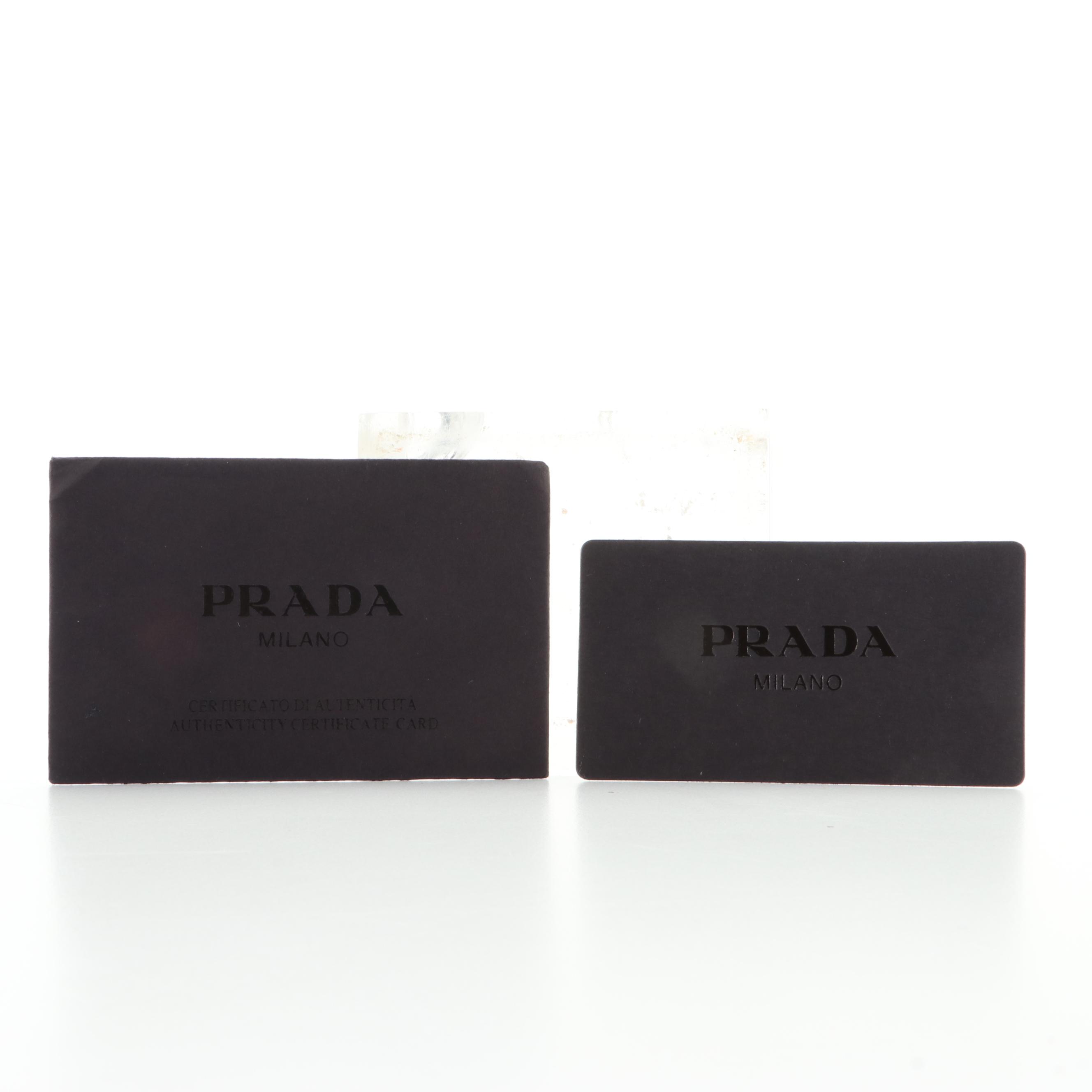 Prada Nylon Tessuto Zip Pouch