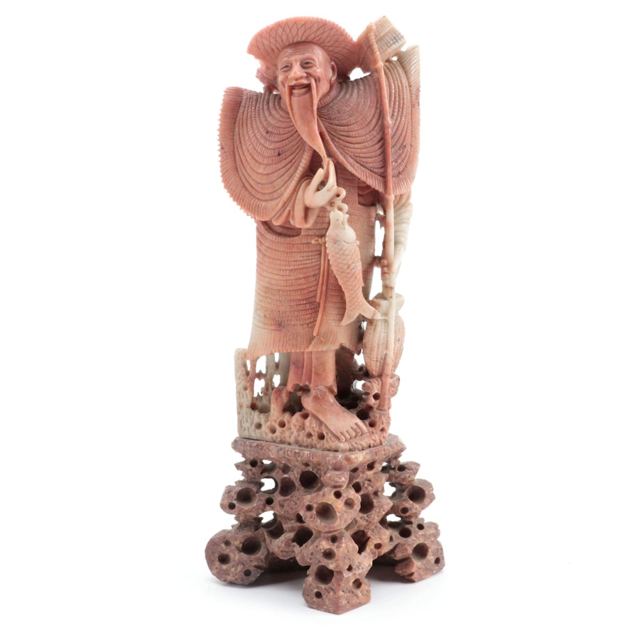 Chinese Carved Soapstone Figurine