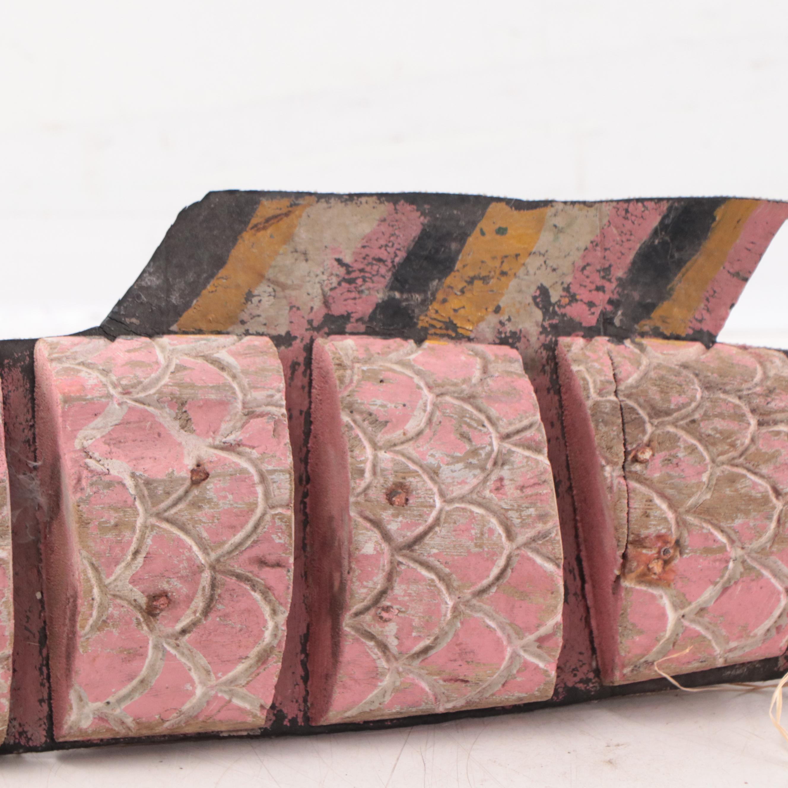 Vietnamese Hand-Painted Articulated Fish Water Puppet