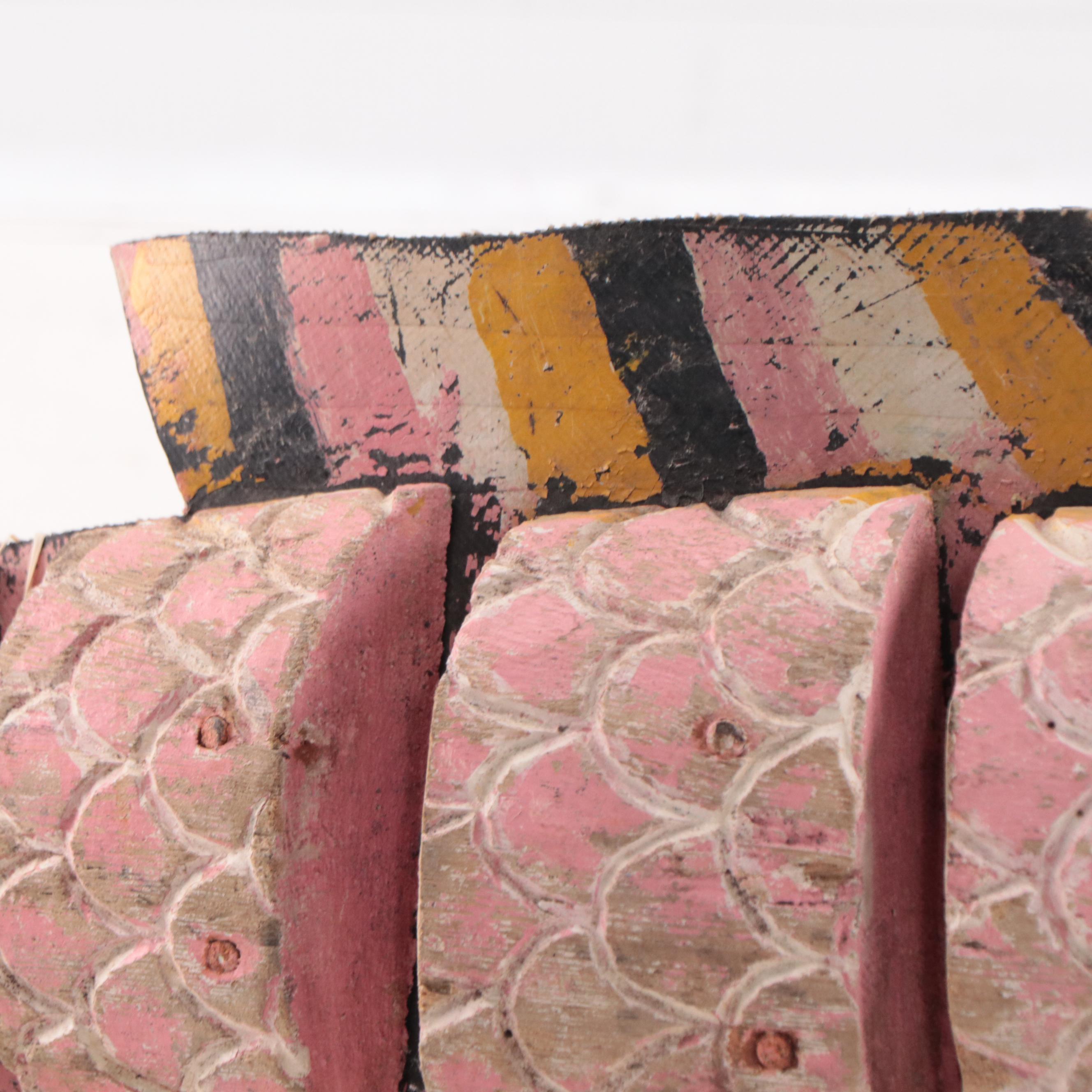 Vietnamese Hand-Painted Articulated Fish Water Puppet