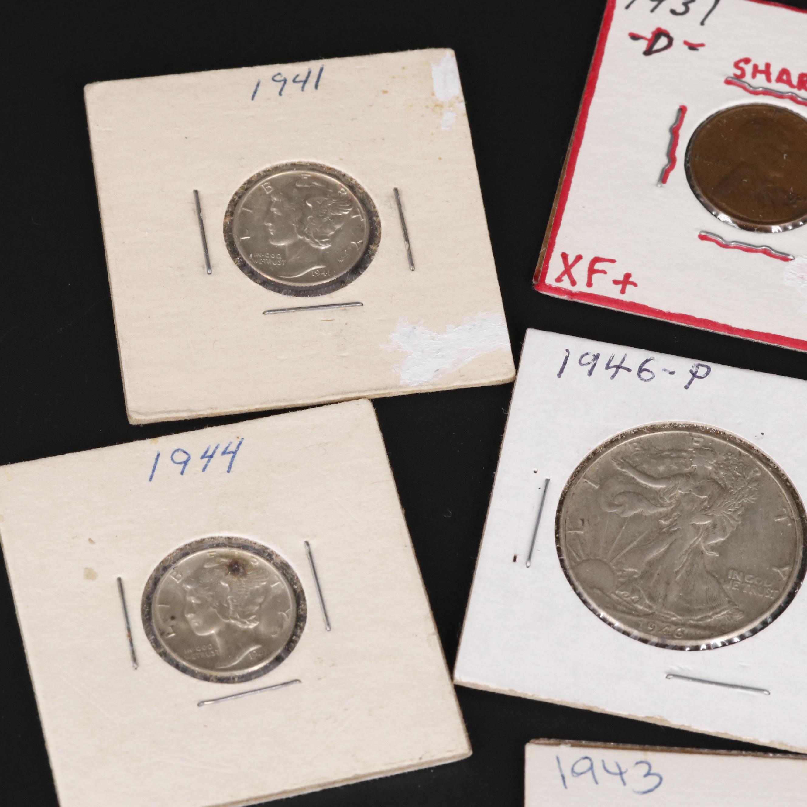 Collection of U.S. Coins, Including Silver