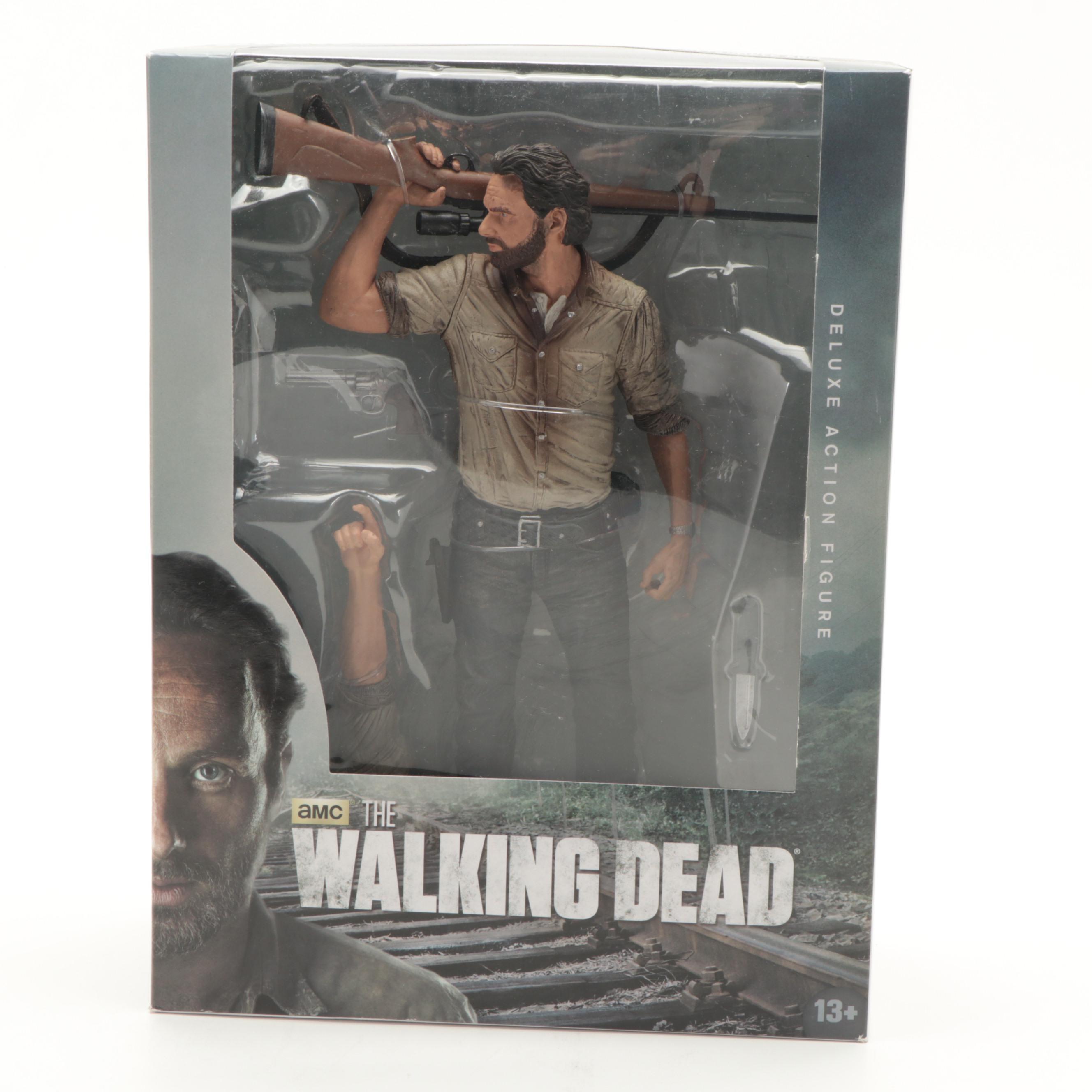 McFarlane Toys The Walking Dead Action Figures with Daryl Dixon, Rick Grimes