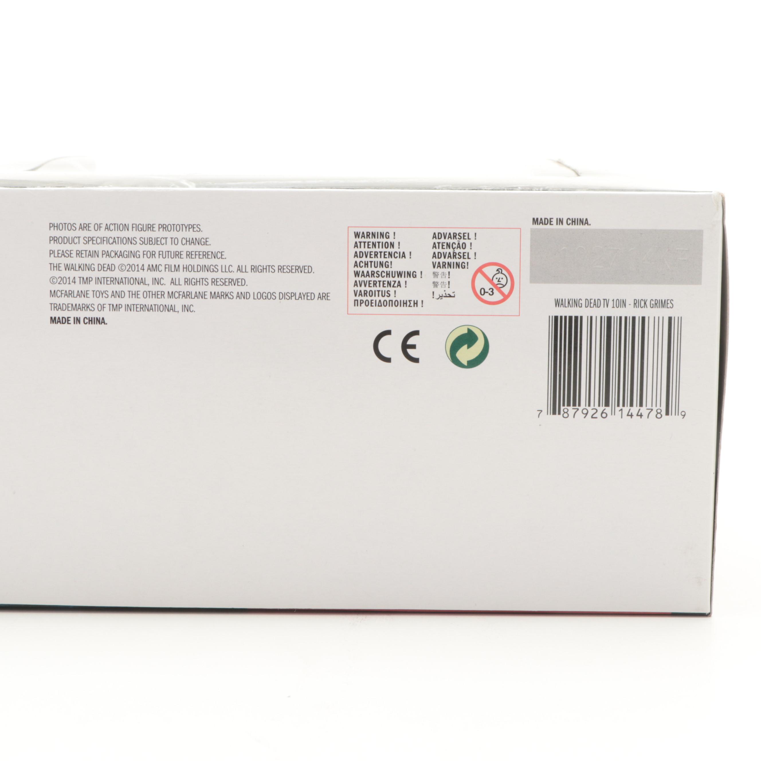 McFarlane Toys The Walking Dead Action Figures with Daryl Dixon, Rick Grimes