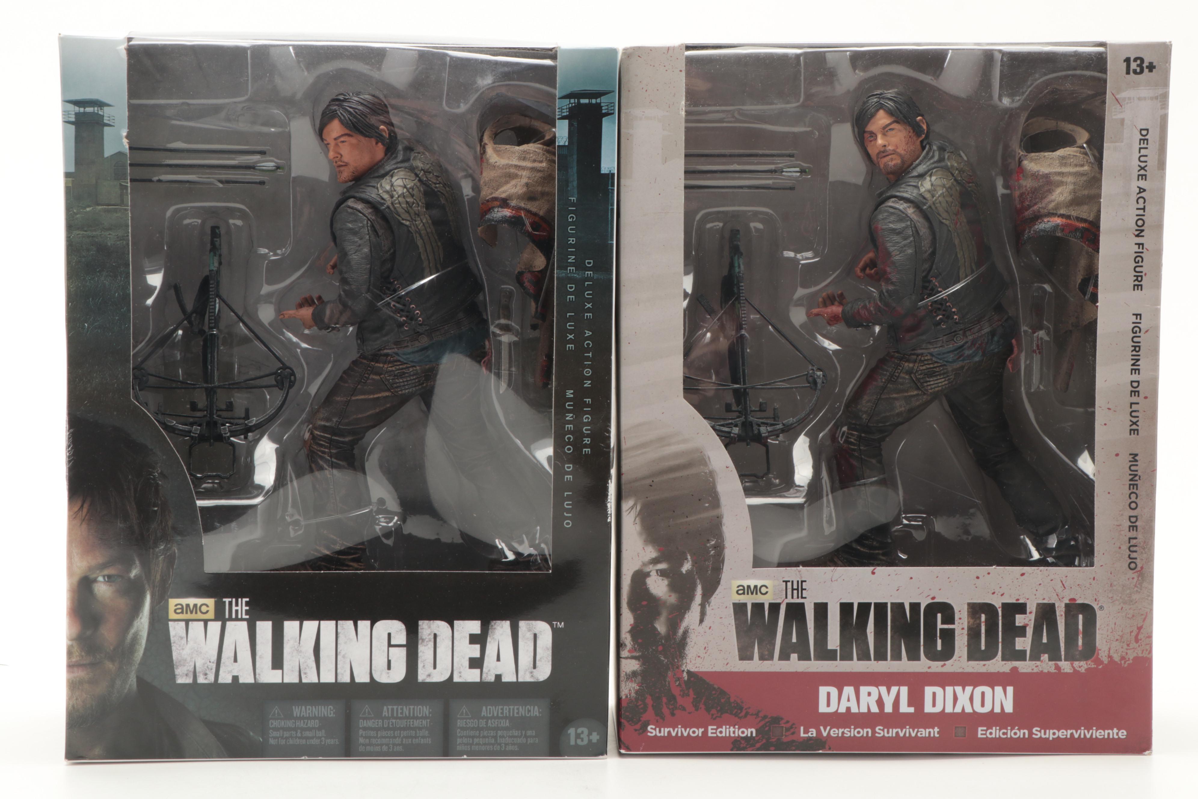 McFarlane Toys The Walking Dead Action Figures with Daryl Dixon, Rick Grimes