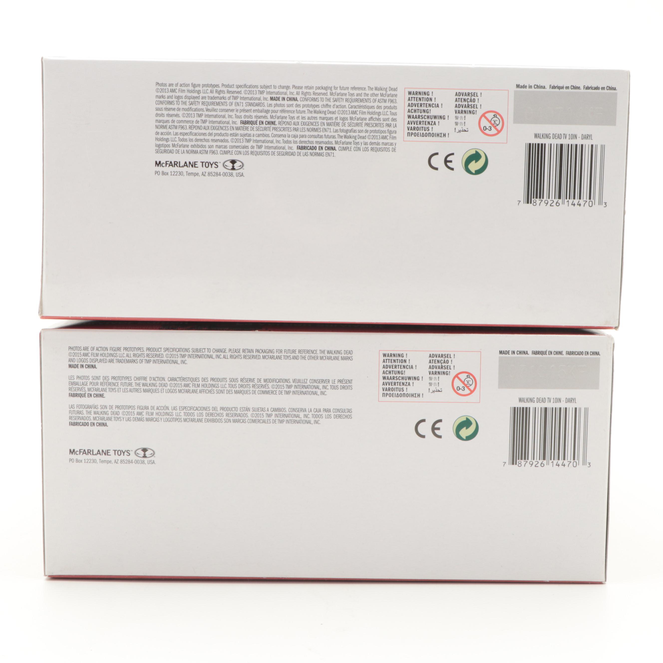 McFarlane Toys The Walking Dead Action Figures with Daryl Dixon, Rick Grimes