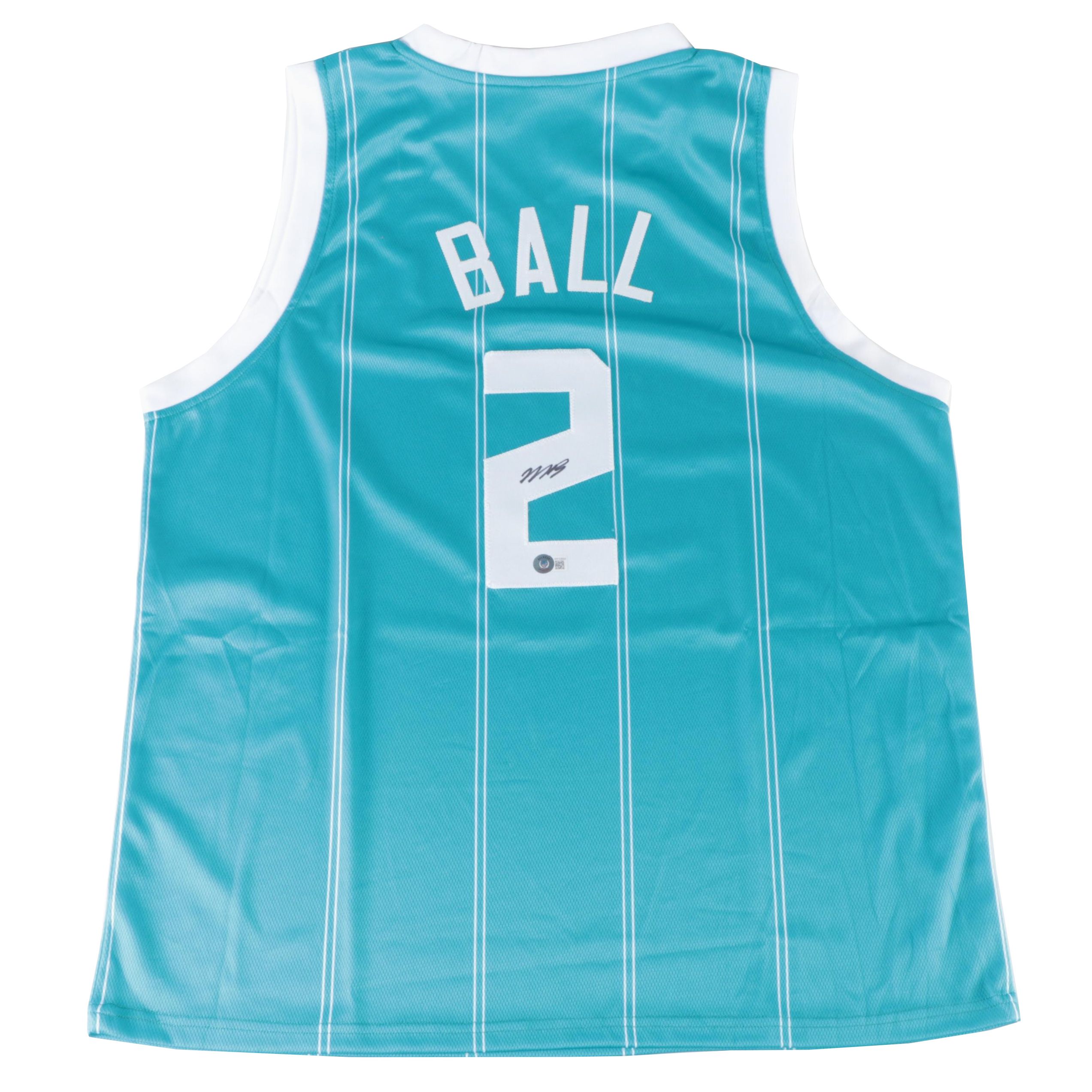 LaMelo Ball Signed Charlotte Hornets Basketball Jersey
