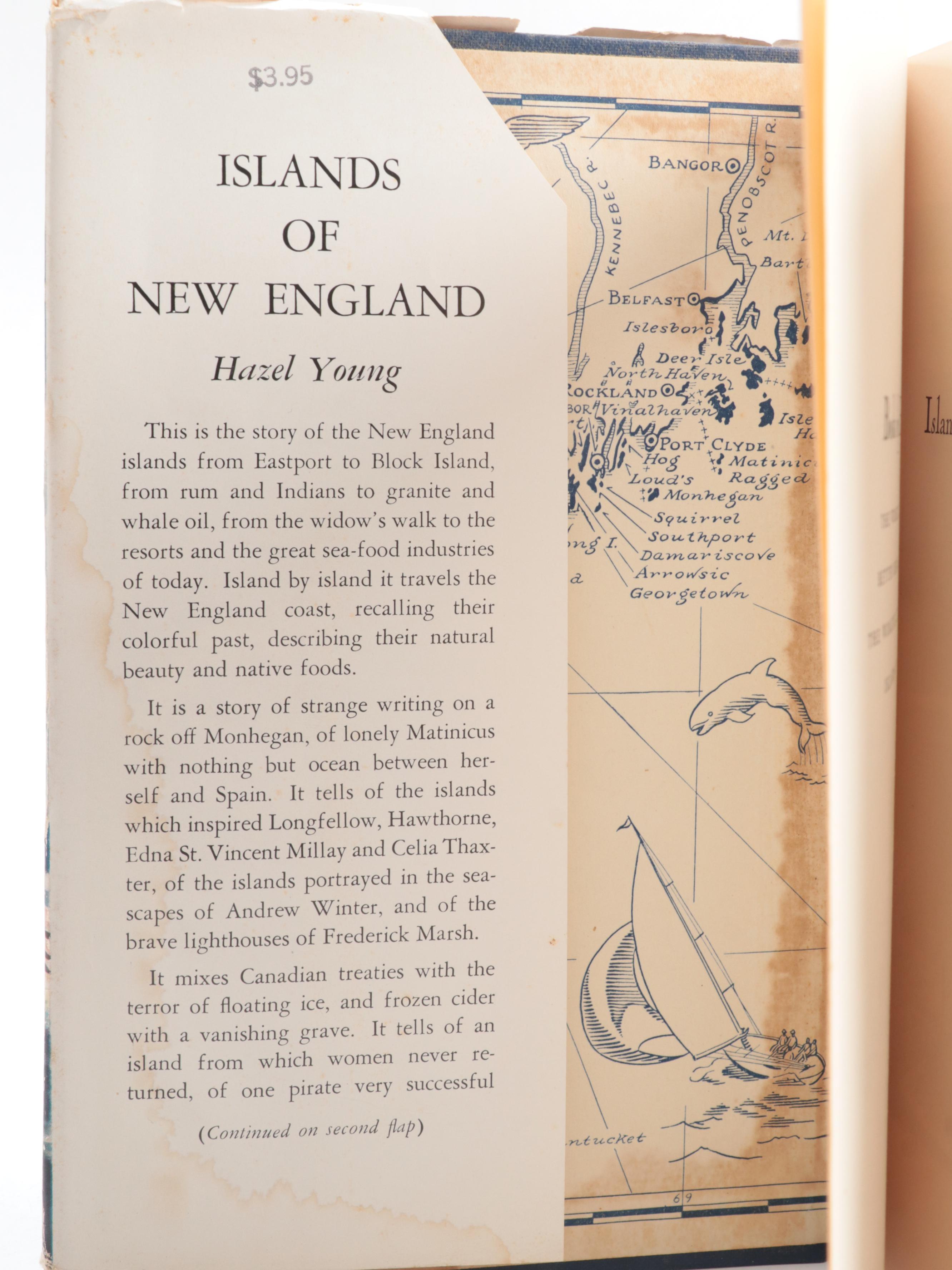 First Edition "Islands of New England" by Hazel Young and More