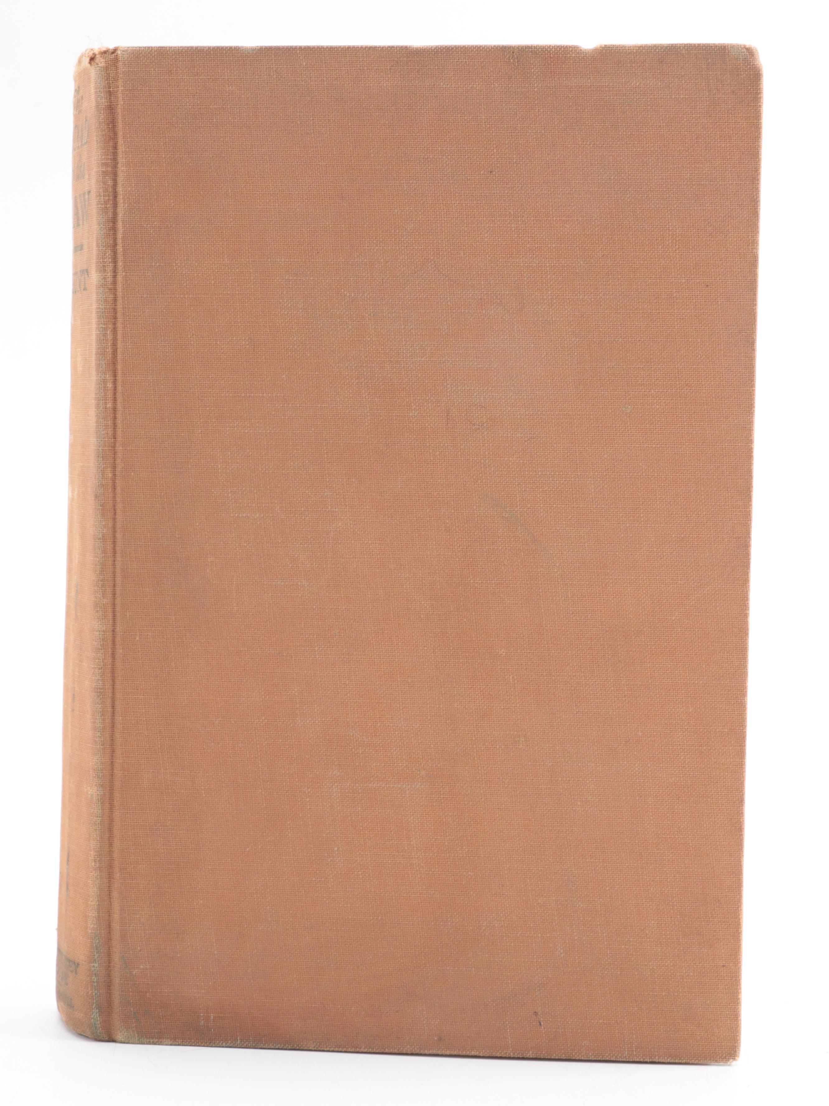 First Edition "The Road to the Law" by Dudley Cammett Lunt and More