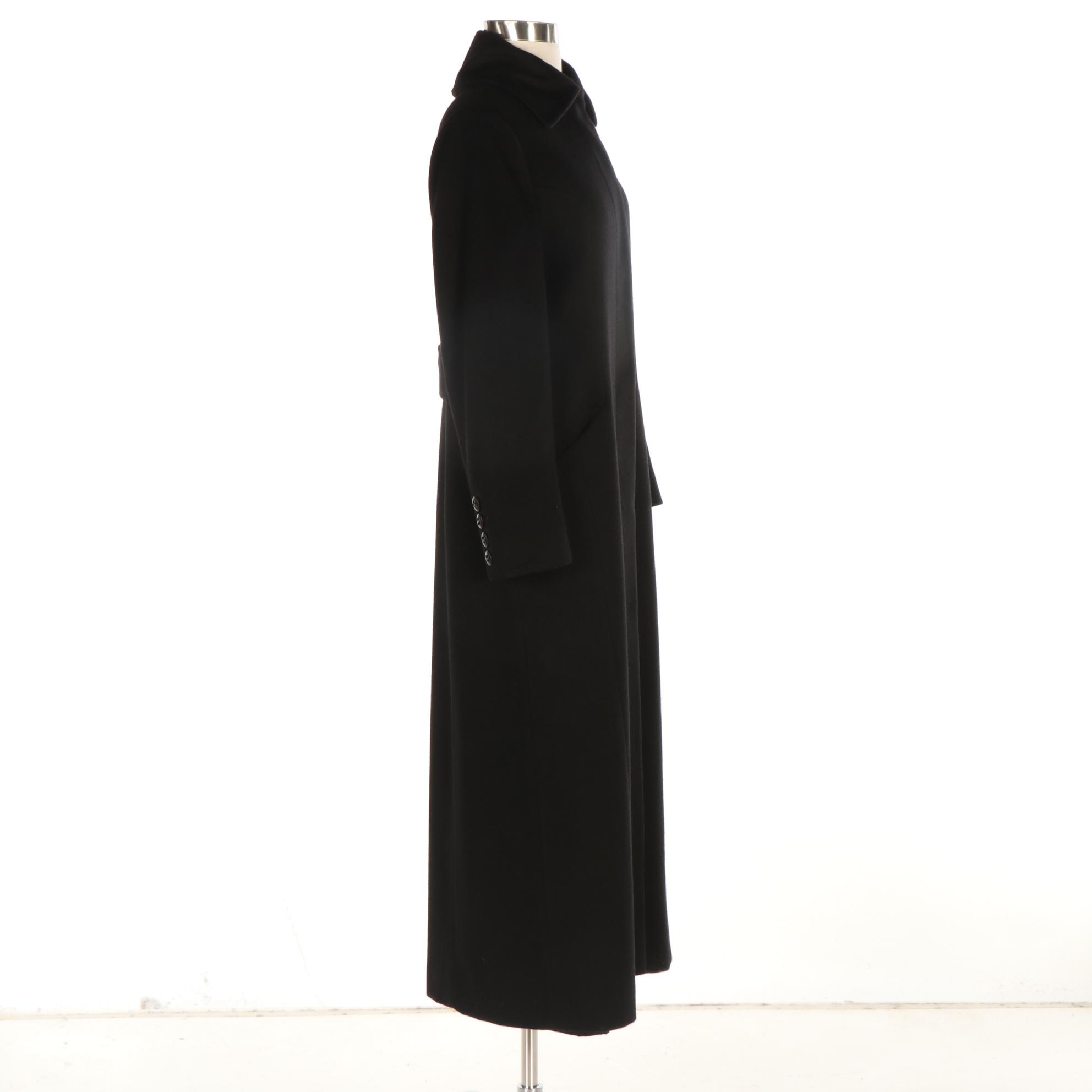 Fleurette Cashmere Full-Length Coat