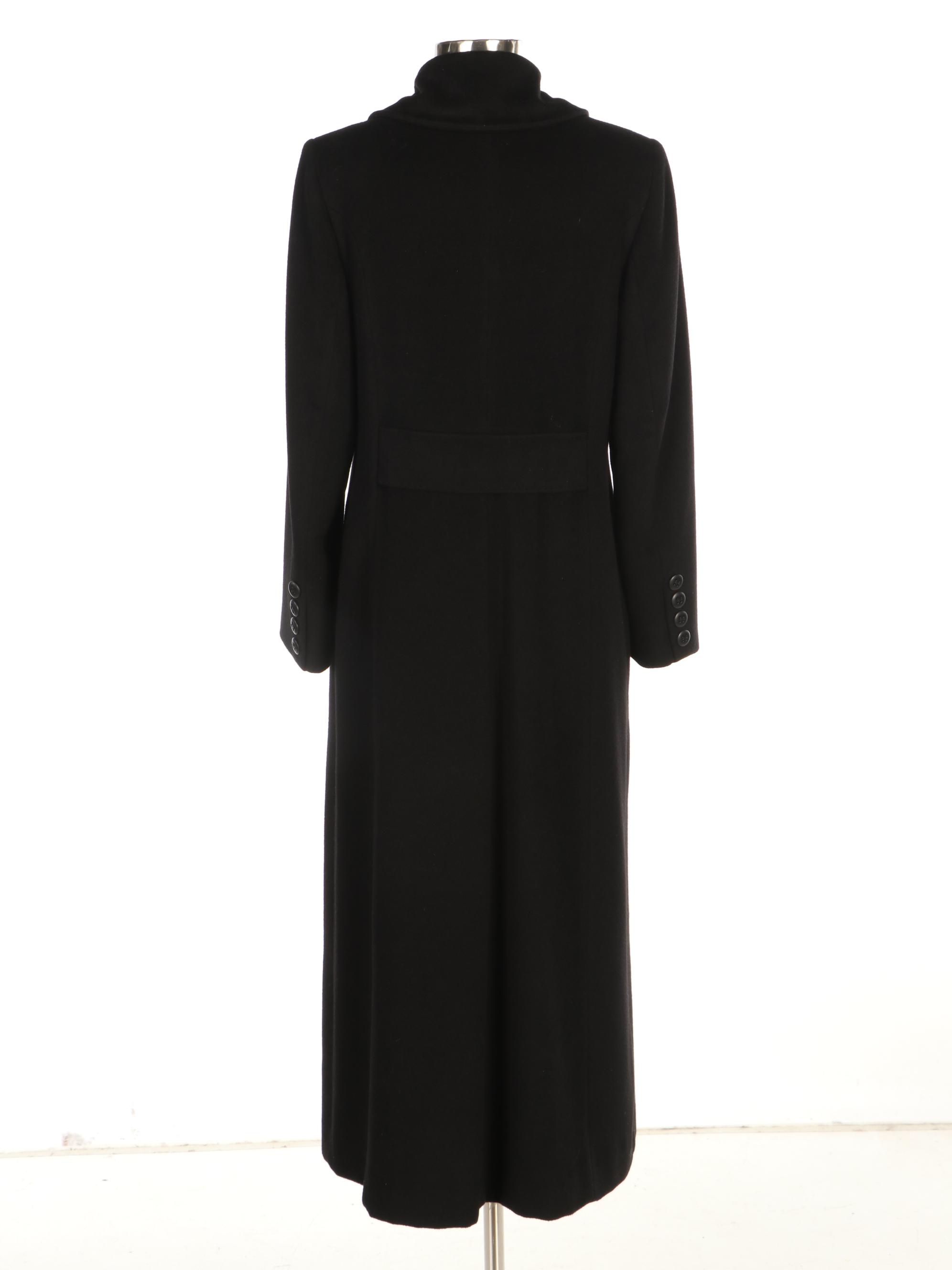 Fleurette Cashmere Full-Length Coat